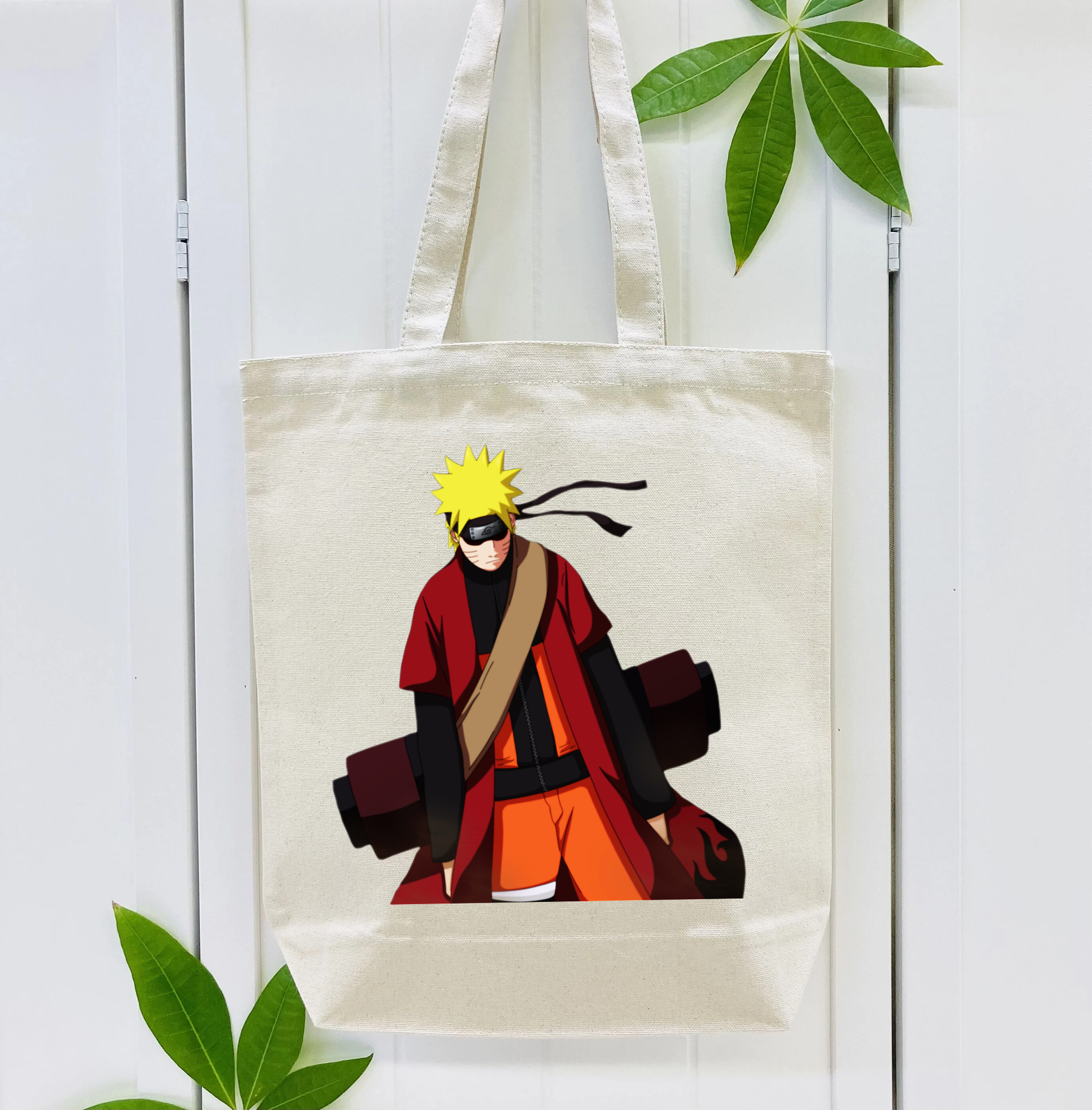 NARUTO -ナルト- うずまき ナルト Uzumaki Naruto 縦型キャンバス生地手提げバッグ　トートバッグ