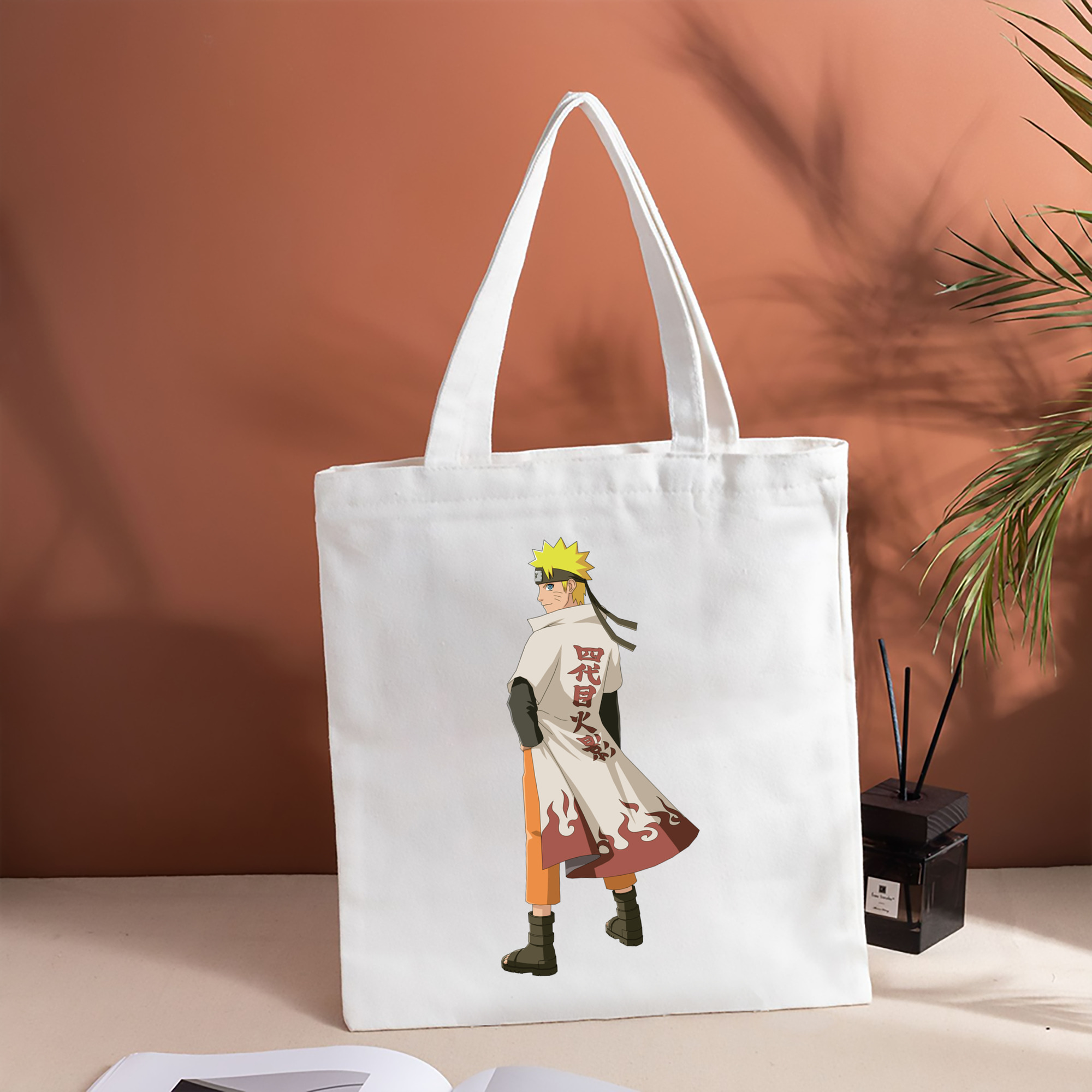 NARUTO -ナルト- うずまき ナルト Uzumaki Naruto 縦型キャンバス生地手提げバッグ　トートバッグ