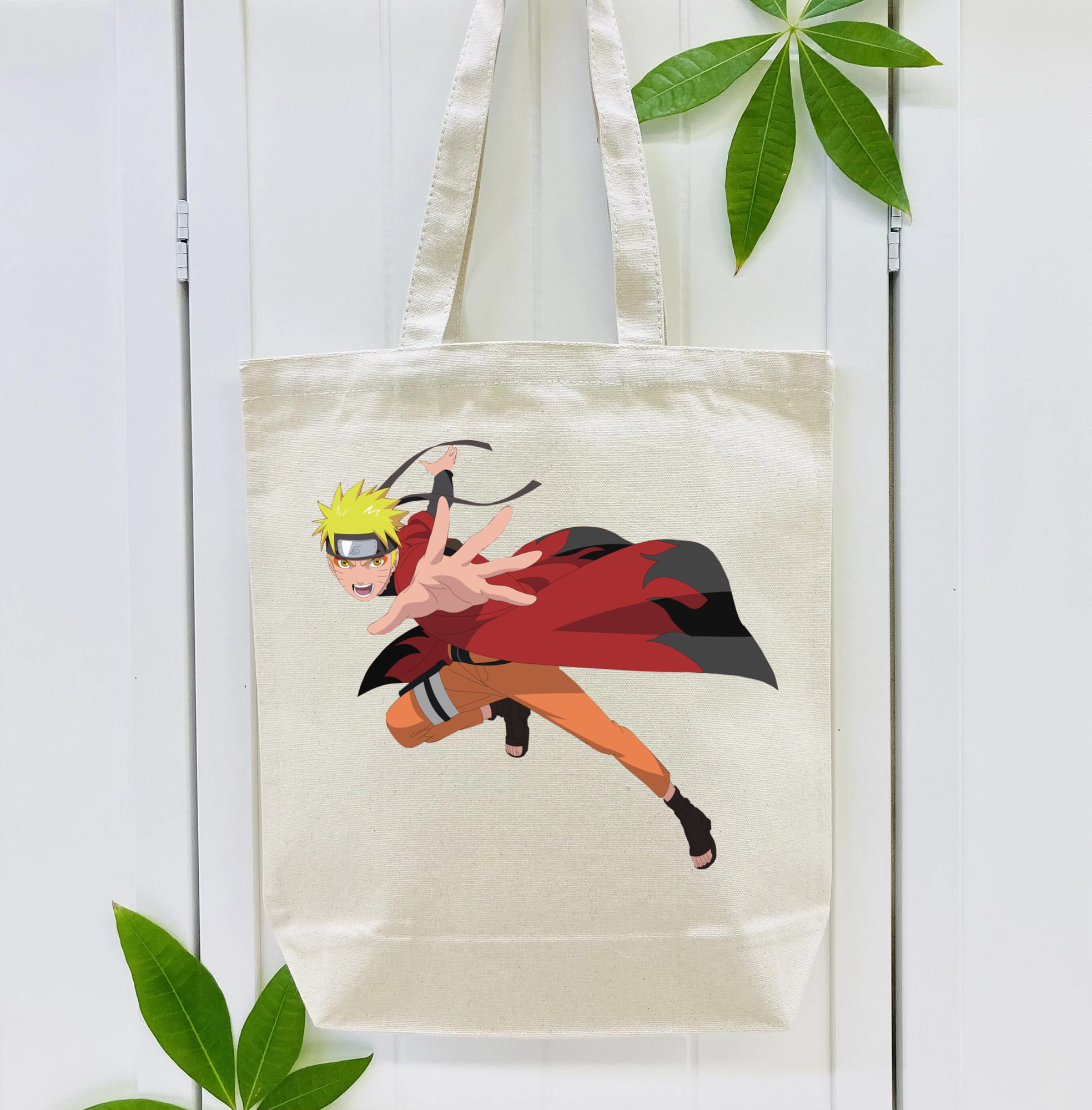 NARUTO -ナルト- うずまき ナルト Uzumaki Naruto 縦型キャンバス生地手提げバッグ　トートバッグ