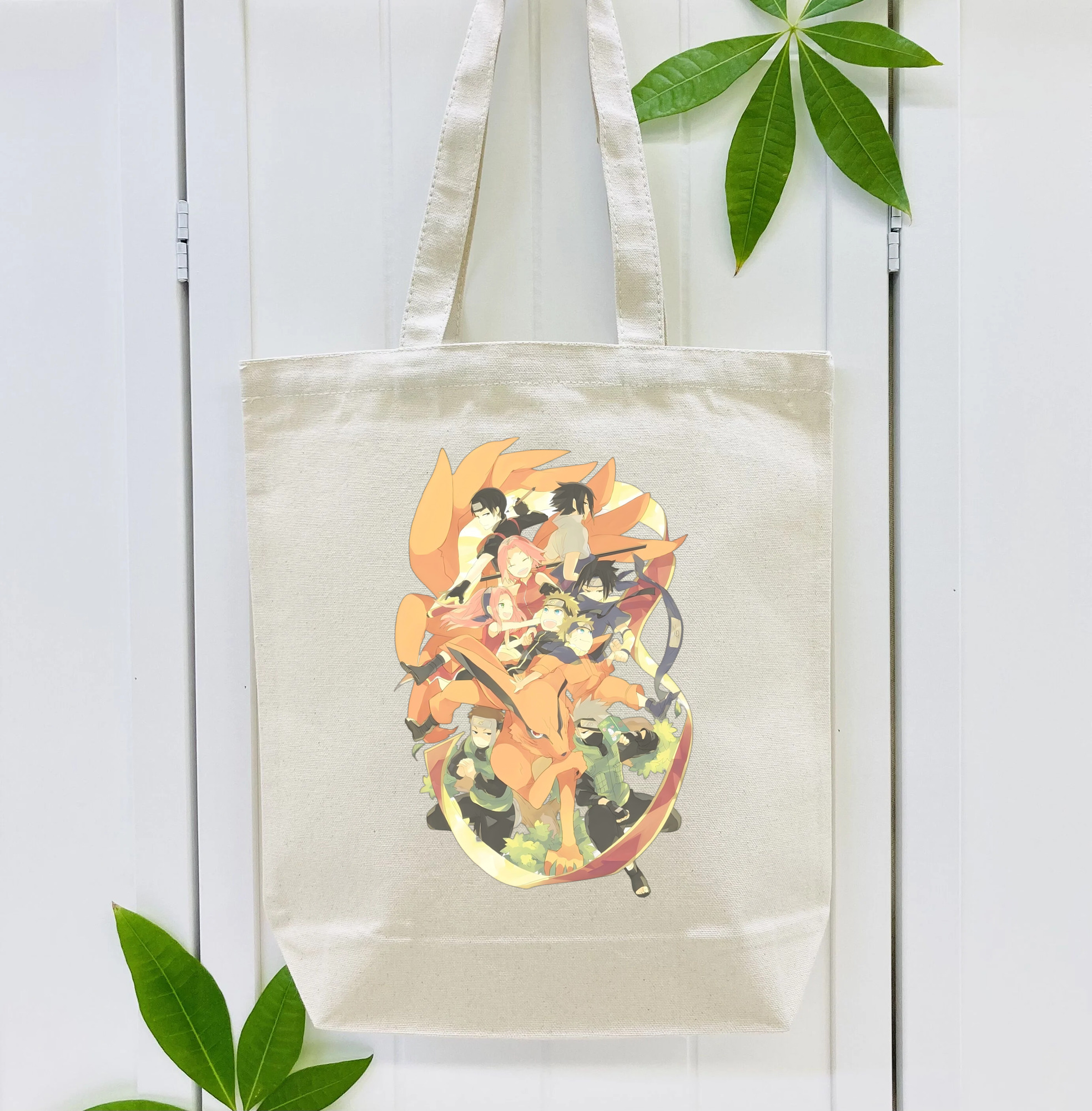 NARUTO -ナルト- うずまき ナルト Uzumaki Naruto 縦型キャンバス生地手提げバッグ　トートバッグ