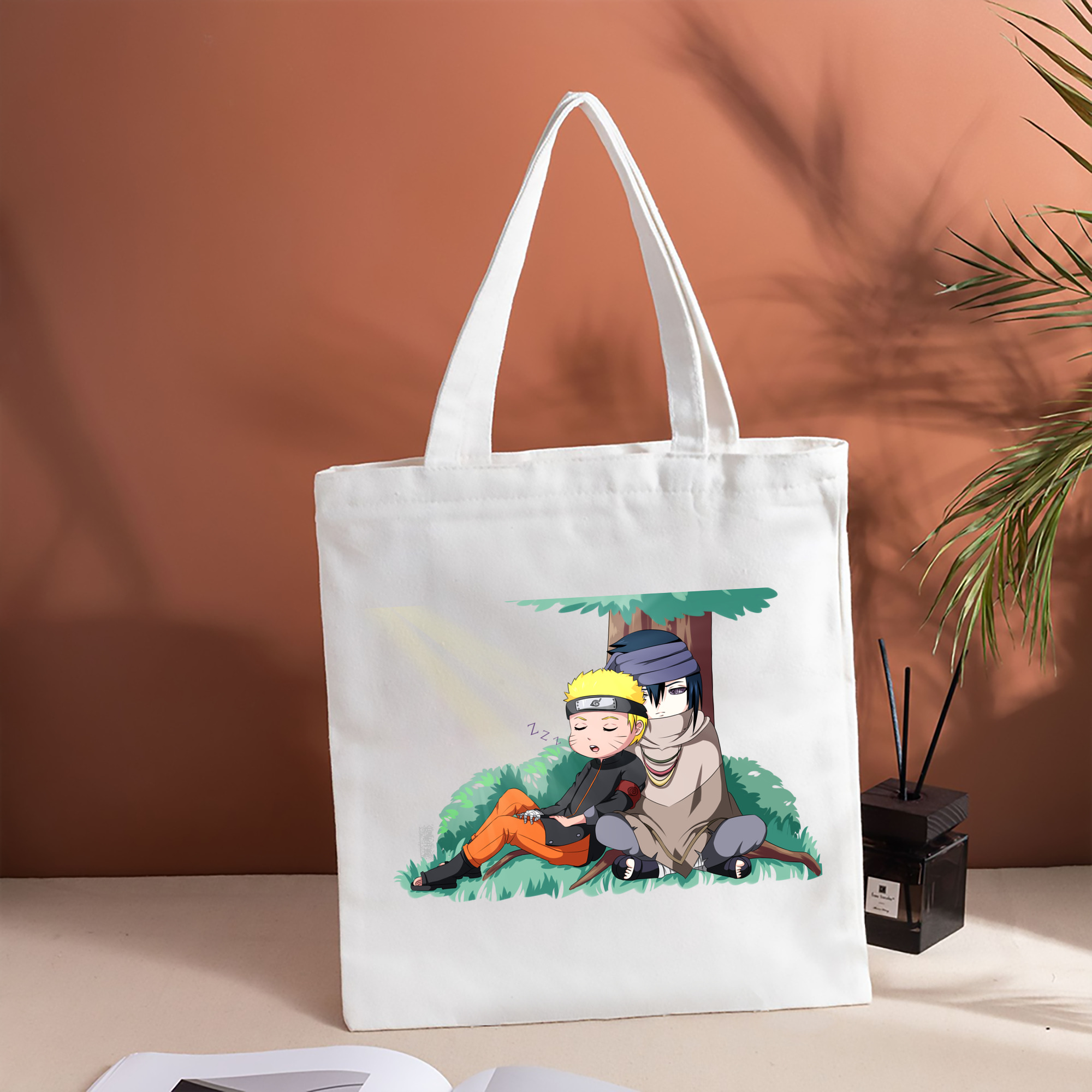 NARUTO -ナルト- うずまき ナルト Uzumaki Naruto 縦型キャンバス生地手提げバッグ　トートバッグ