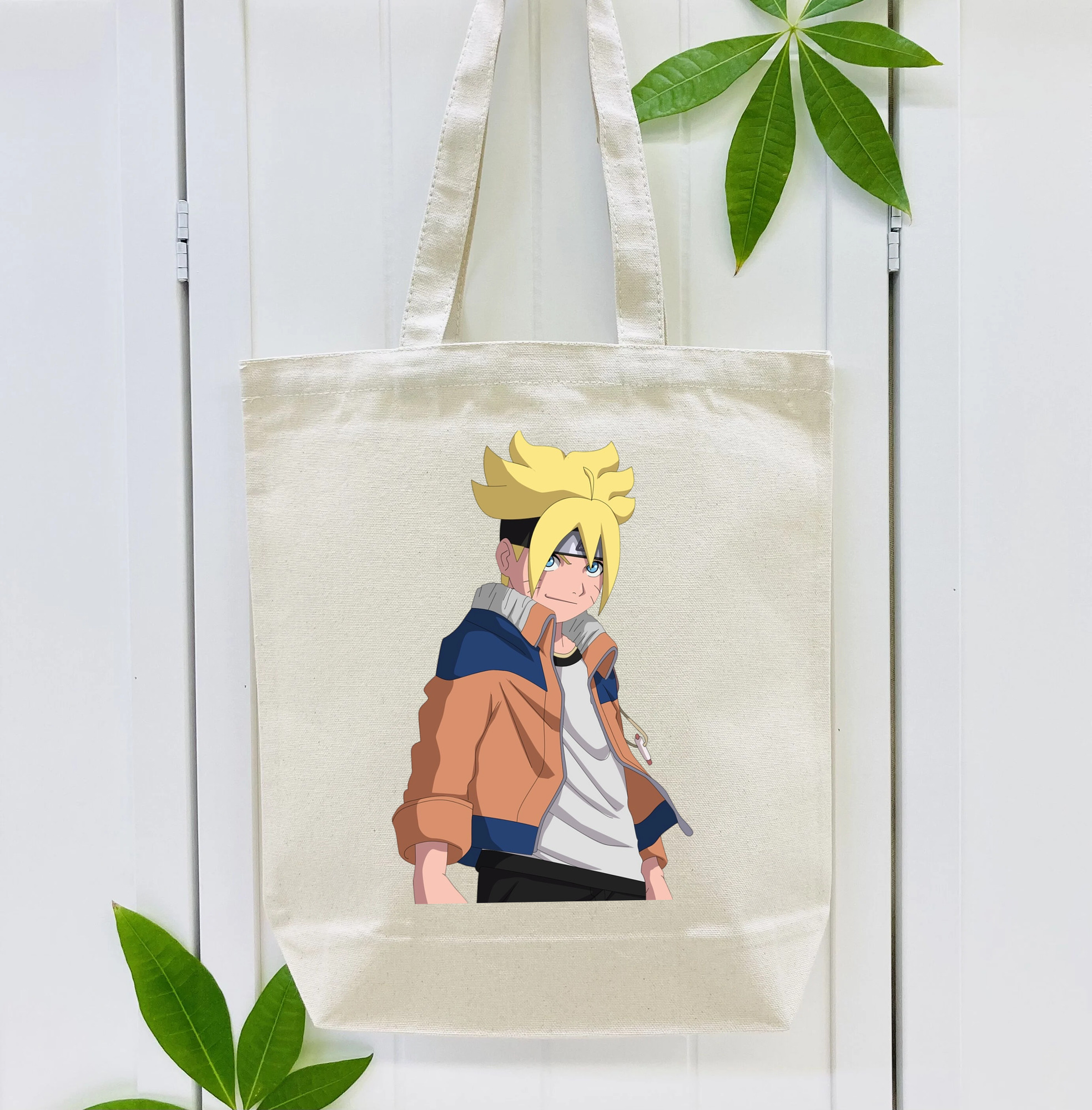 NARUTO -ナルト- うずまき ナルト Uzumaki Naruto 縦型キャンバス生地手提げバッグ　トートバッグ