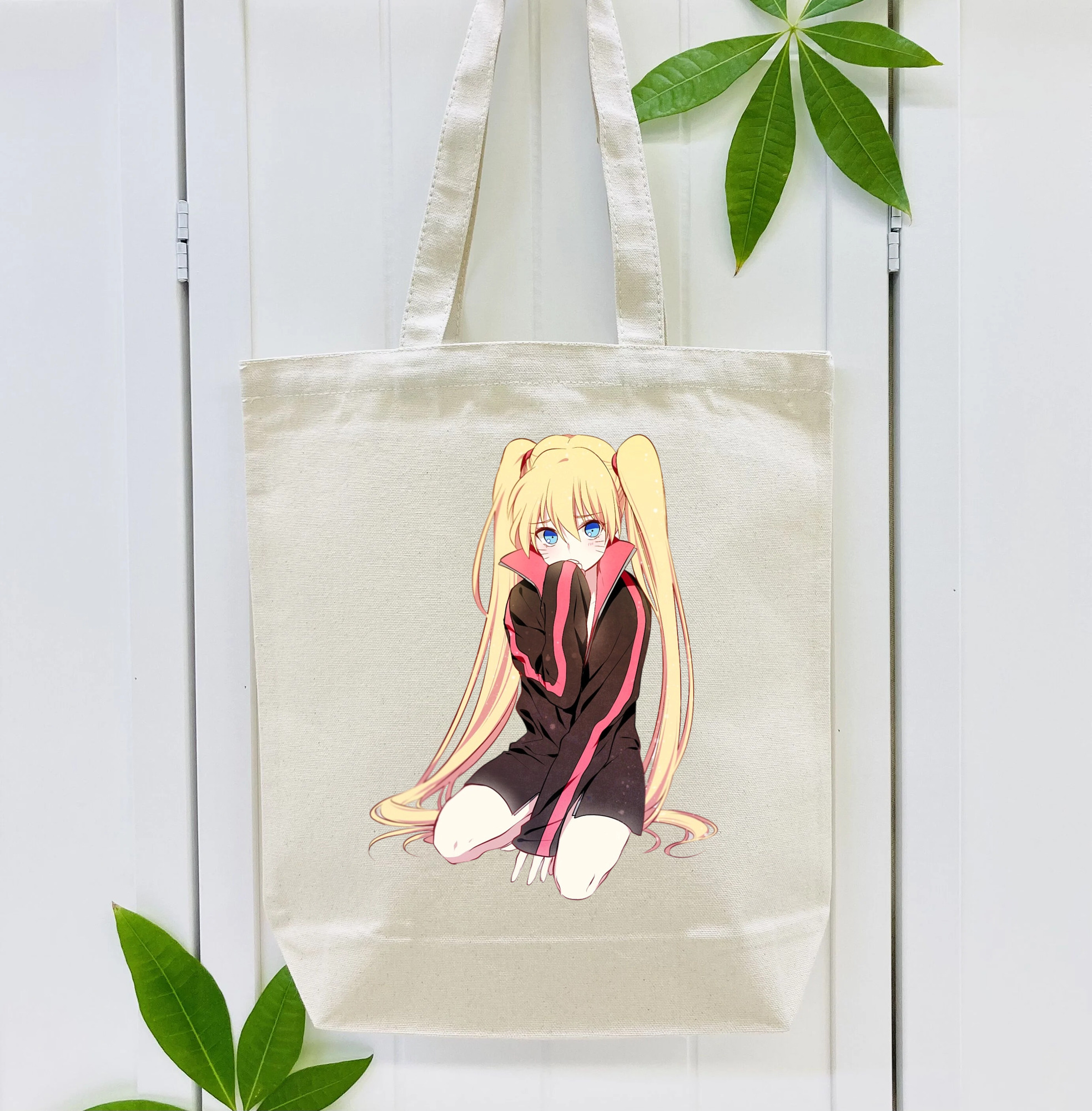 NARUTO -ナルト- うずまき ナルト Uzumaki Naruto 縦型キャンバス生地手提げバッグ　トートバッグ