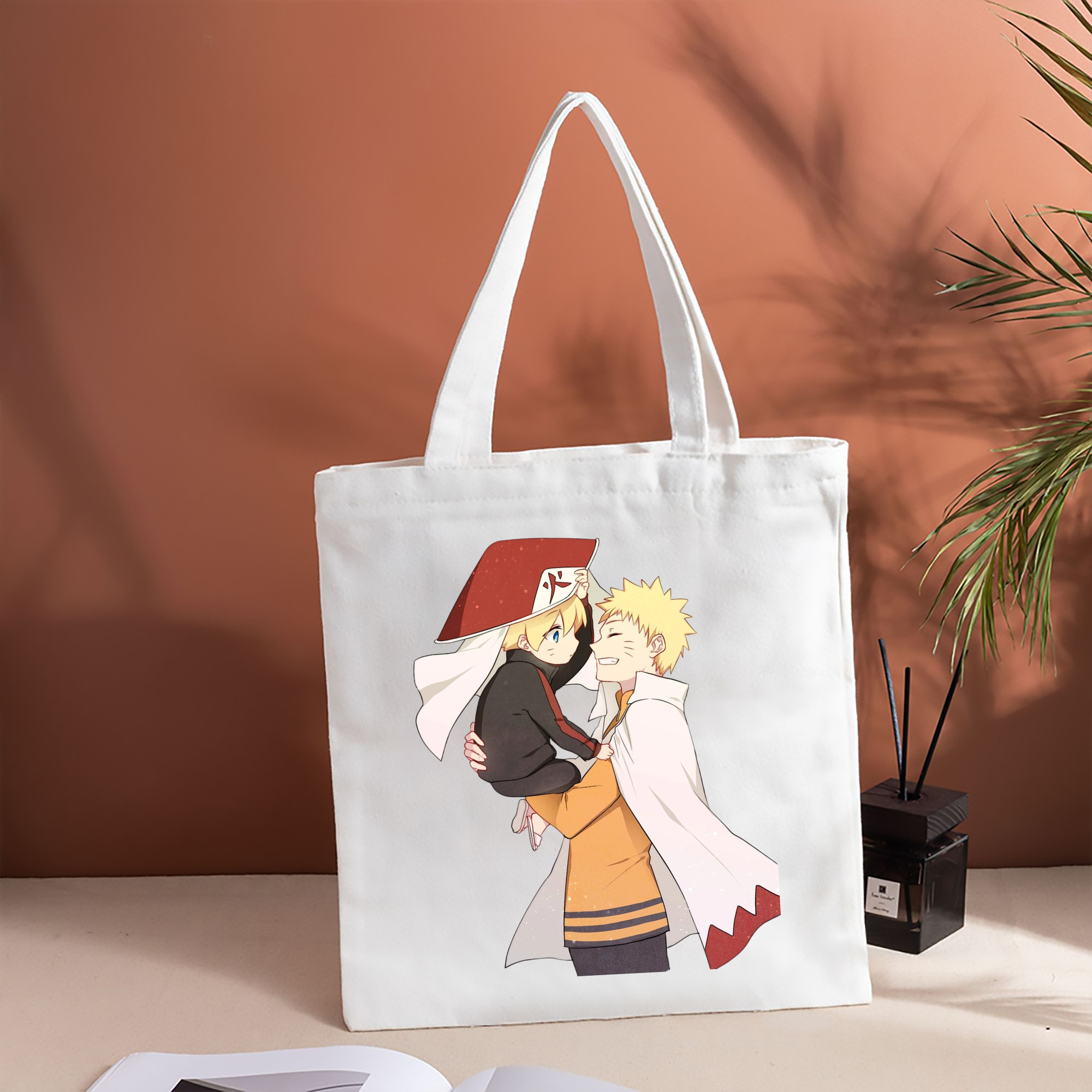 NARUTO -ナルト- うずまき ナルト Uzumaki Naruto 縦型キャンバス生地手提げバッグ　トートバッグ