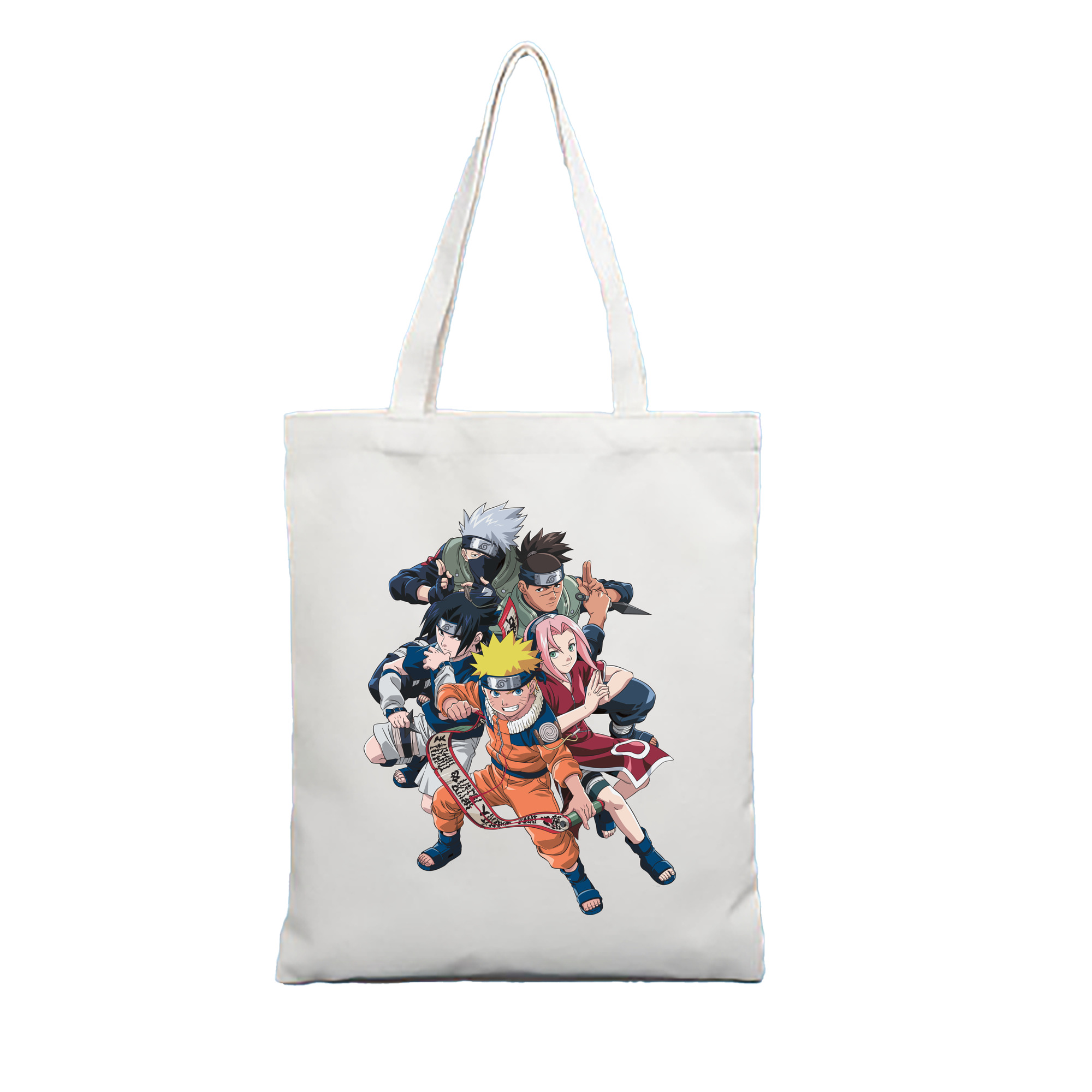 （画像用） NARUTO -ナルト- うずまき ナルト Uzumaki Naruto 縦型キャンバス生地手提げバッグ　トートバッグ