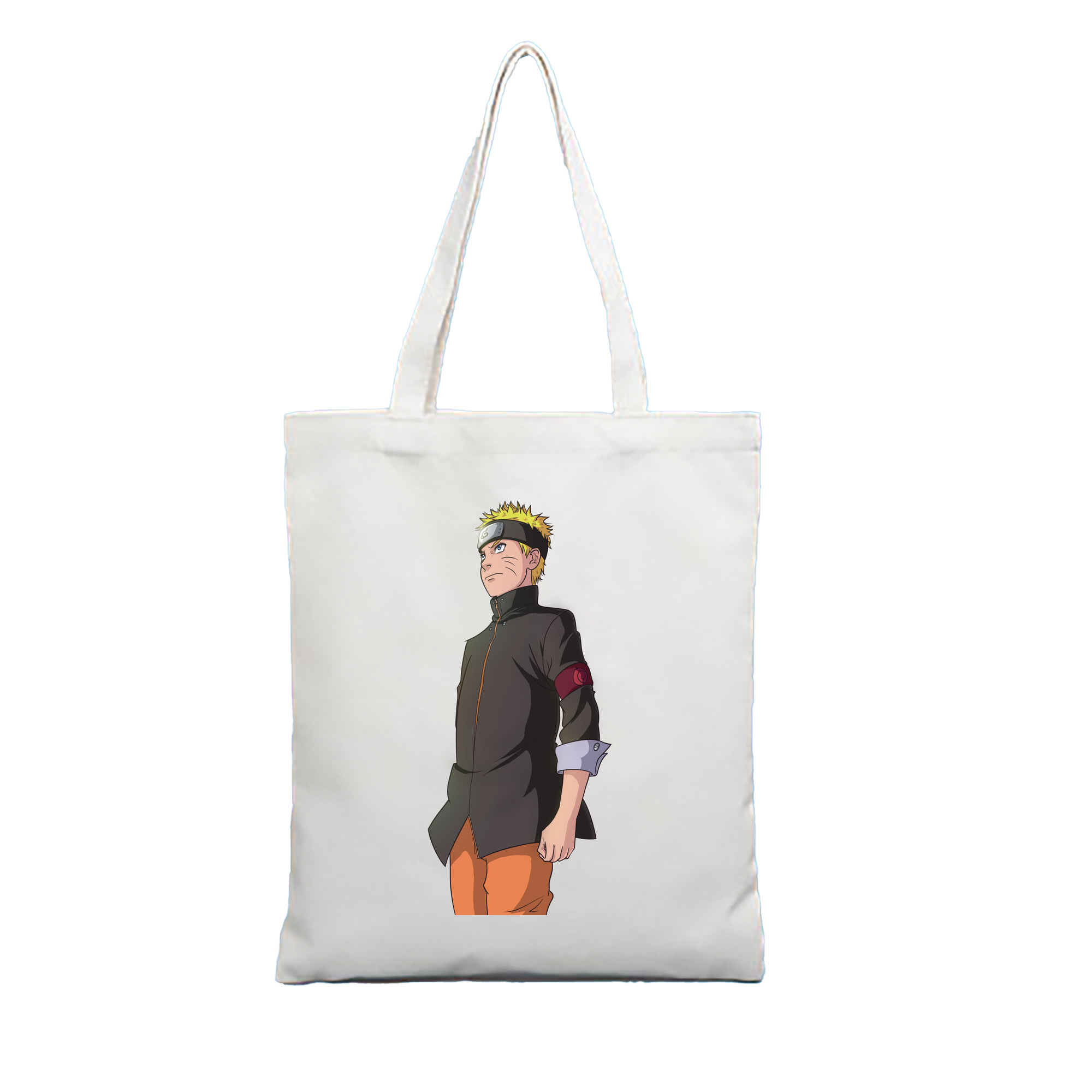 （画像用） NARUTO -ナルト- うずまき ナルト Uzumaki Naruto 縦型キャンバス生地手提げバッグ　トートバッグ