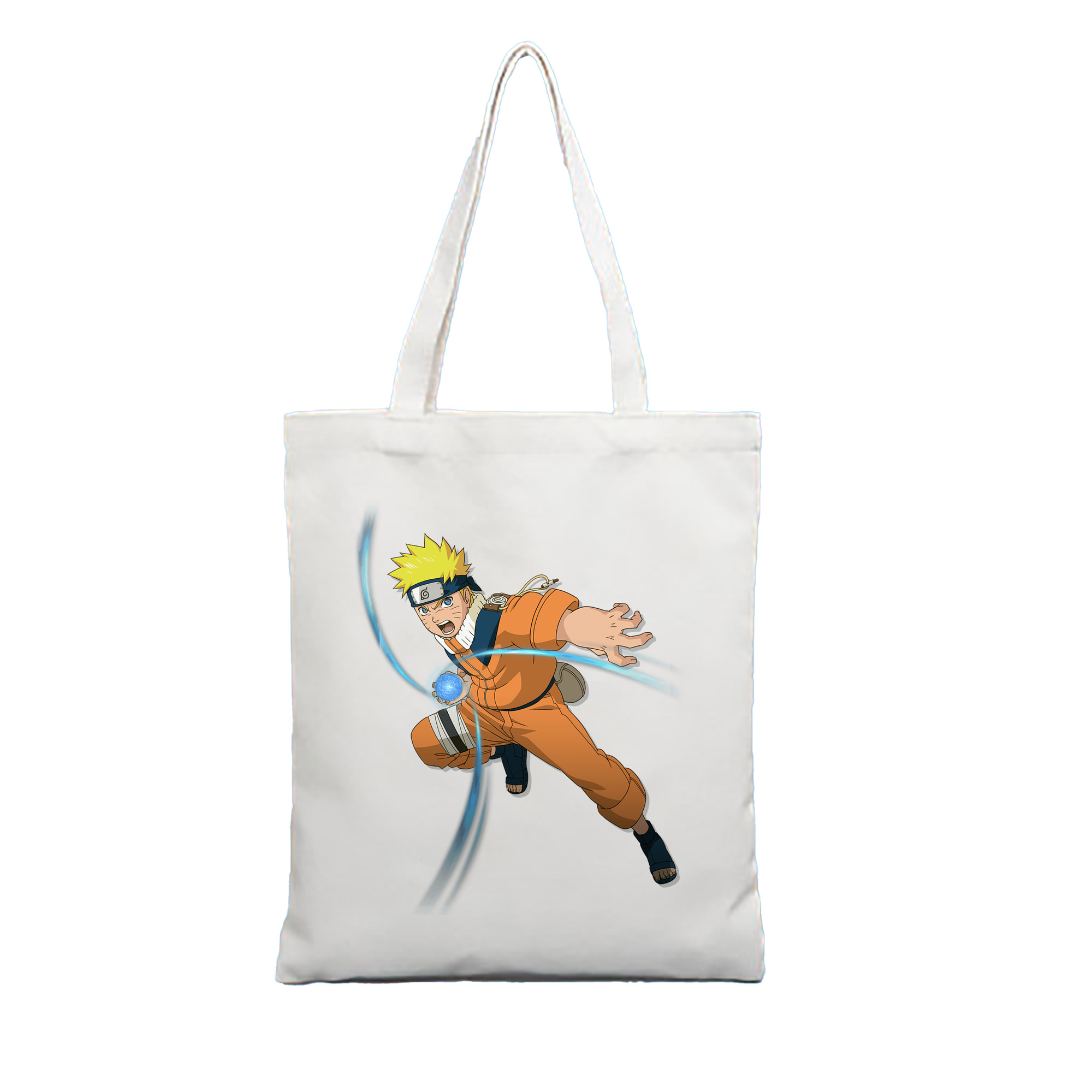 （画像用） NARUTO -ナルト- うずまき ナルト Uzumaki Naruto 縦型キャンバス生地手提げバッグ　トートバッグ