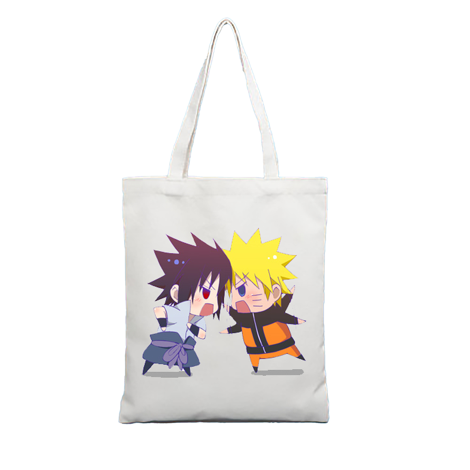 （画像用） NARUTO -ナルト- うずまき ナルト Uzumaki Naruto 縦型キャンバス生地手提げバッグ　トートバッグ