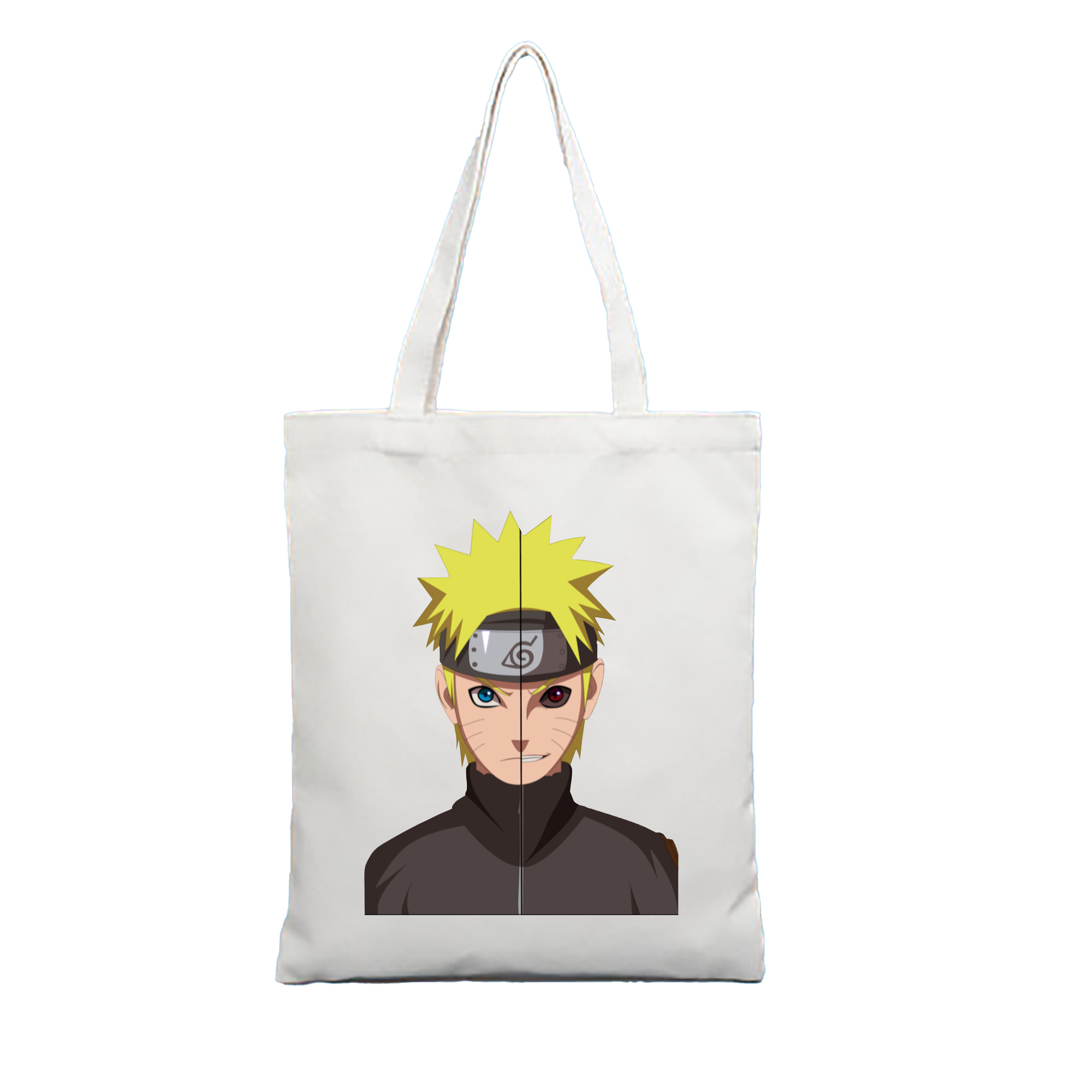 （画像用） NARUTO -ナルト- うずまき ナルト Uzumaki Naruto 縦型キャンバス生地手提げバッグ　トートバッグ