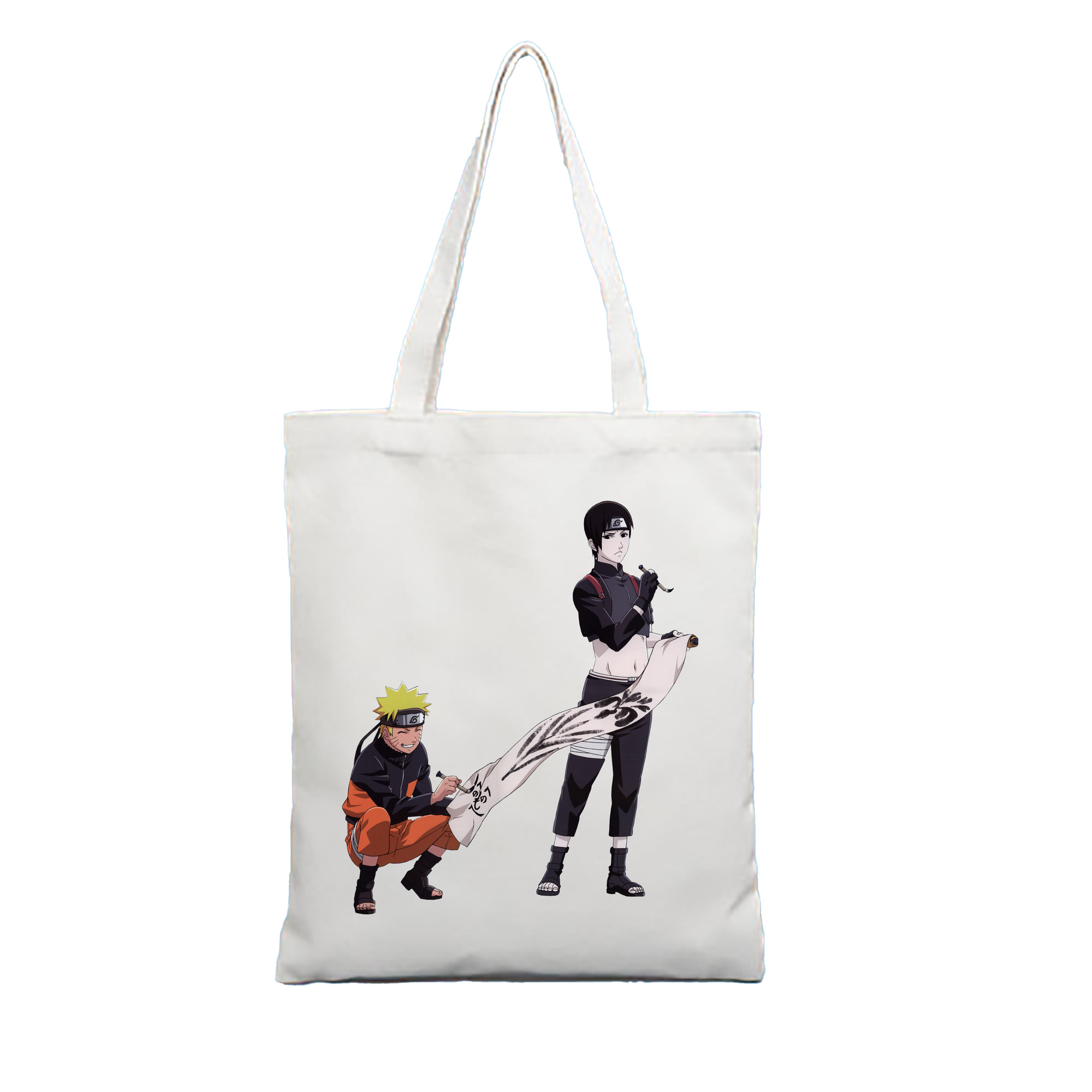（画像用） NARUTO -ナルト- うずまき ナルト Uzumaki Naruto 縦型キャンバス生地手提げバッグ　トートバッグ