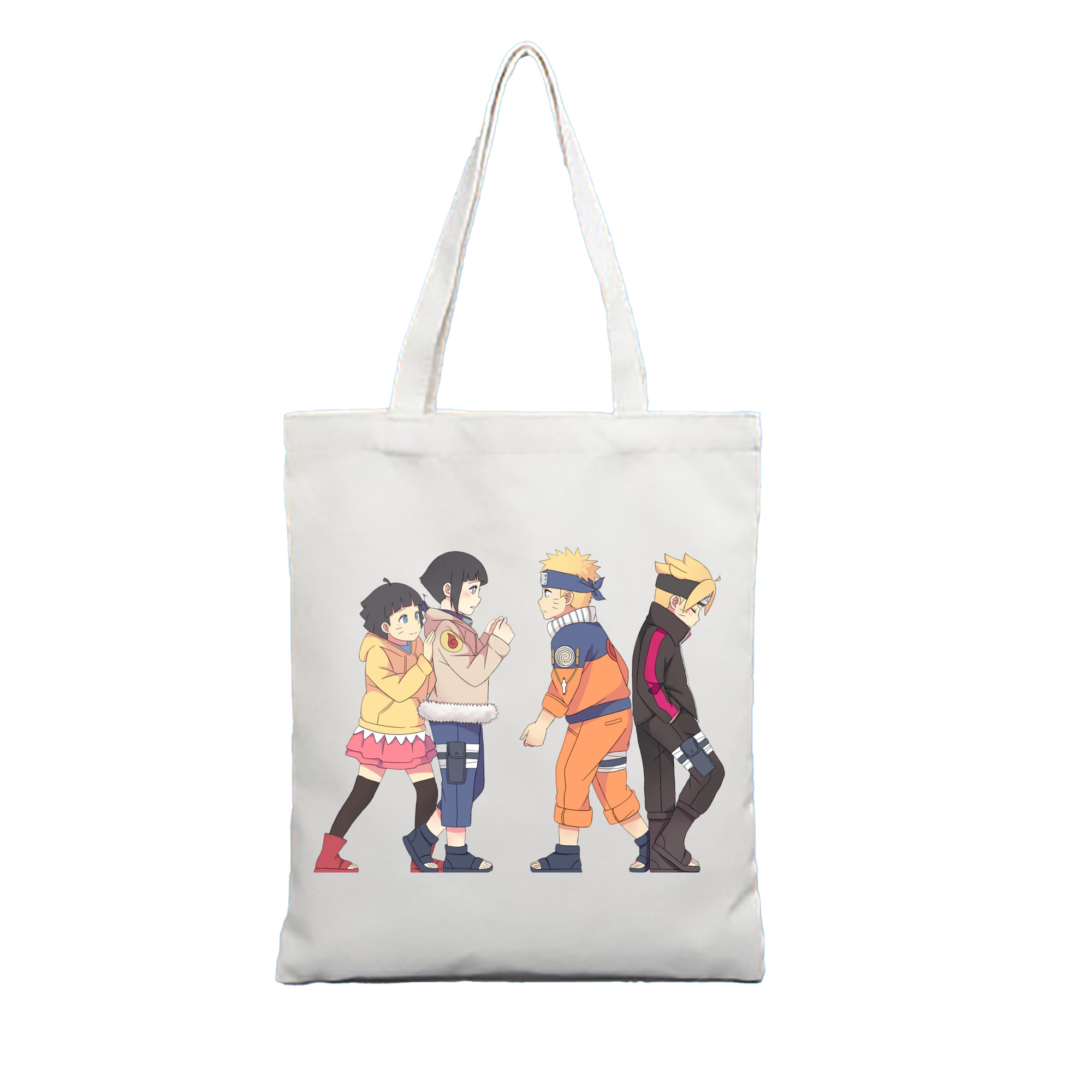 （画像用） NARUTO -ナルト- うずまき ナルト Uzumaki Naruto 縦型キャンバス生地手提げバッグ　トートバッグ