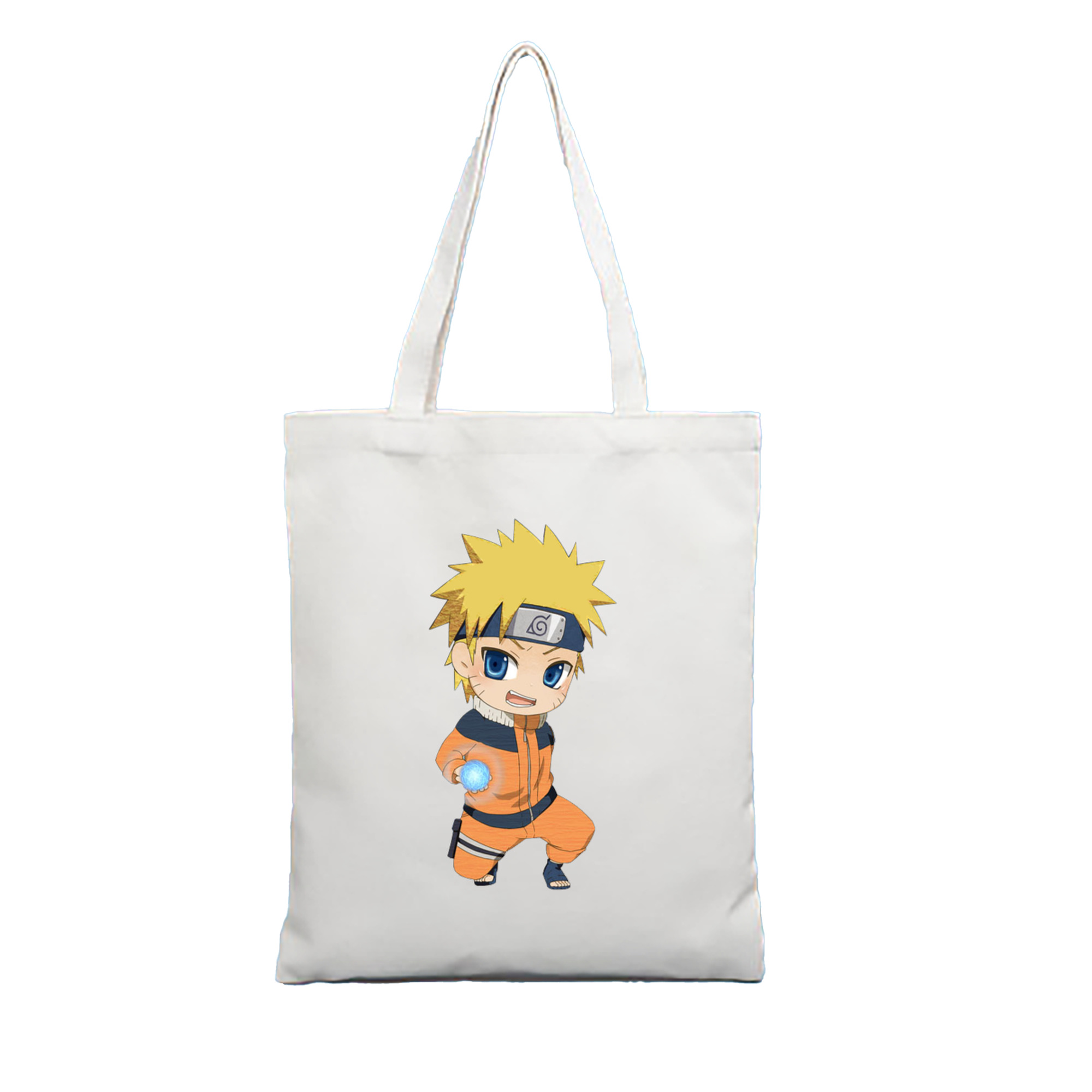 （画像用） NARUTO -ナルト- うずまき ナルト Uzumaki Naruto 縦型キャンバス生地手提げバッグ　トートバッグ