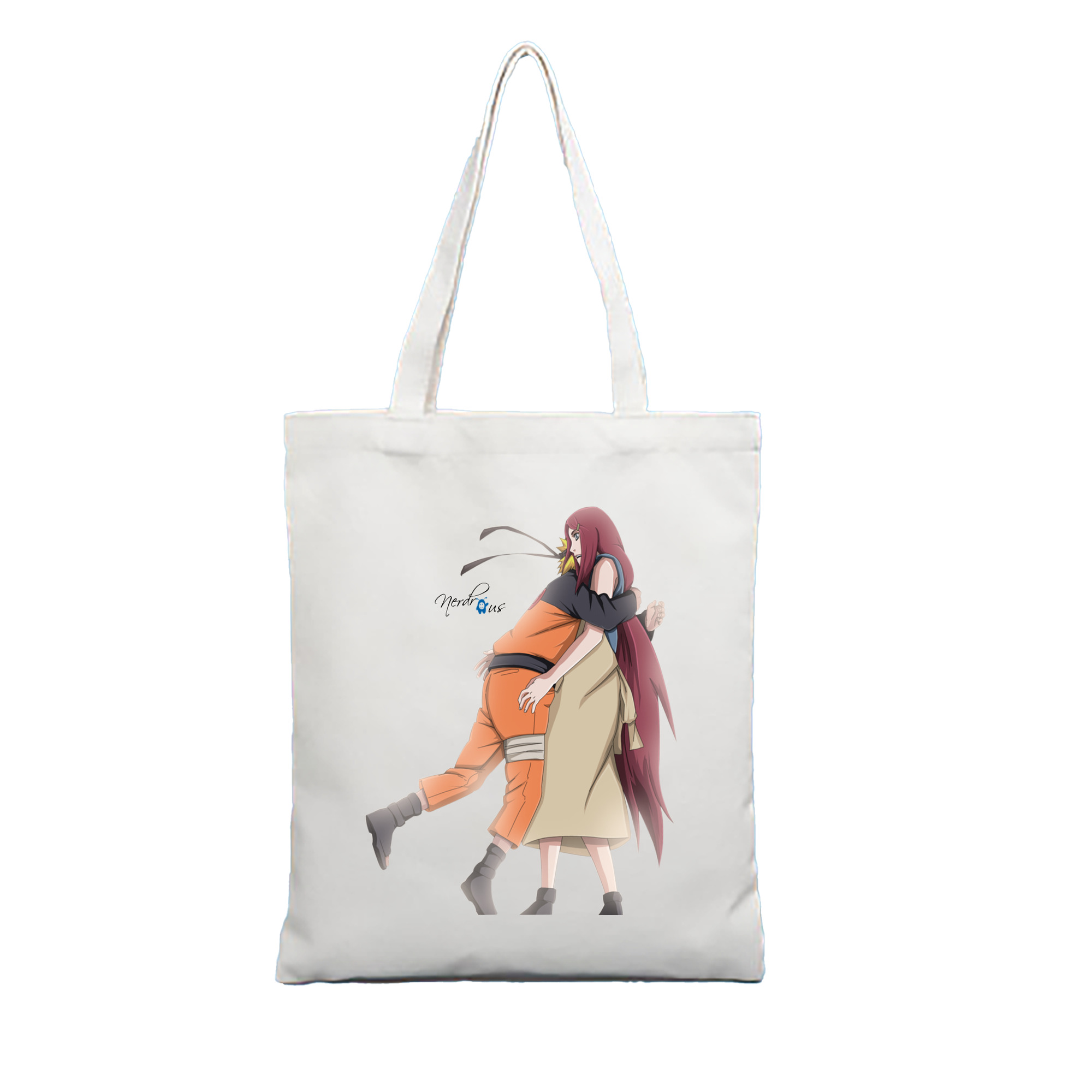 （画像用） NARUTO -ナルト- うずまき ナルト Uzumaki Naruto 縦型キャンバス生地手提げバッグ　トートバッグ