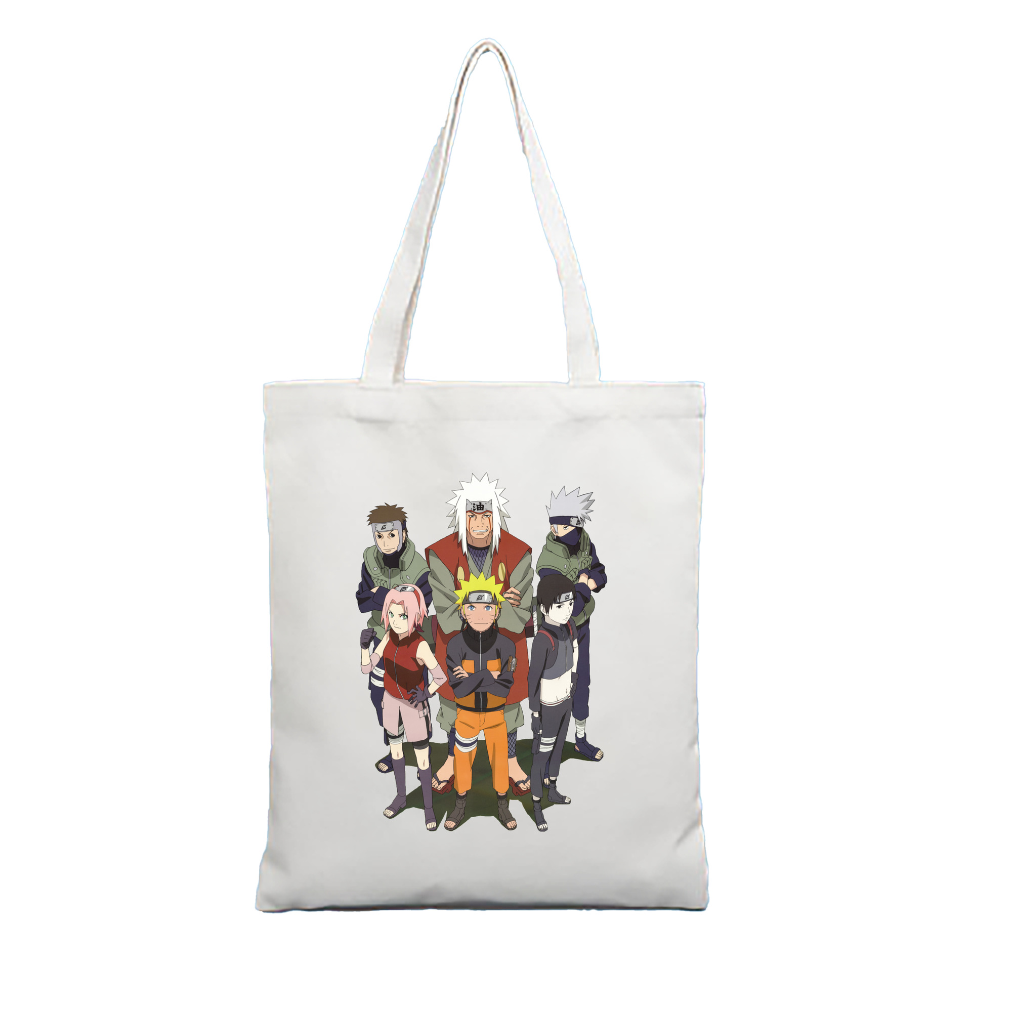 （画像用） NARUTO -ナルト- うずまき ナルト Uzumaki Naruto 縦型キャンバス生地手提げバッグ　トートバッグ