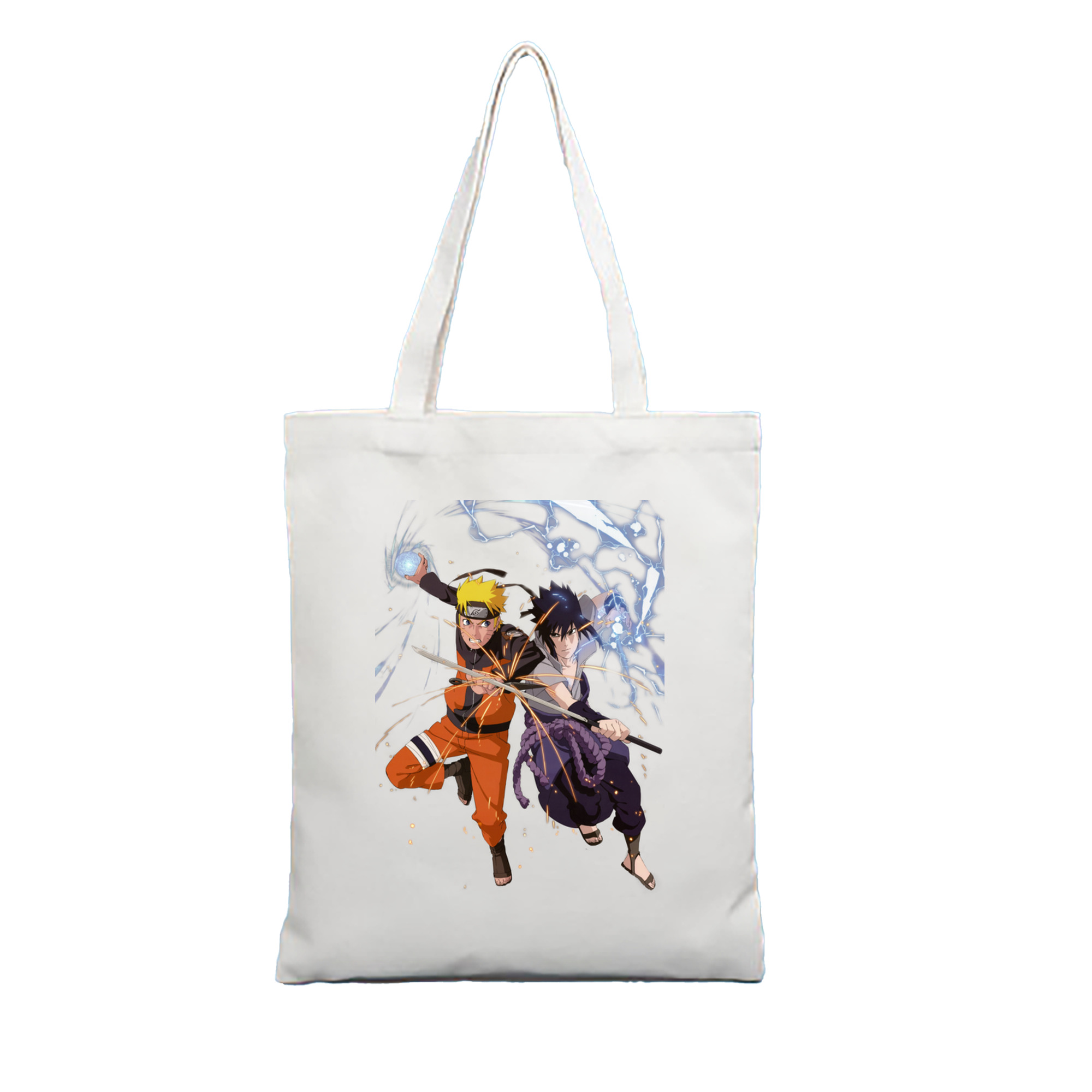 （画像用） NARUTO -ナルト- うずまき ナルト Uzumaki Naruto 縦型キャンバス生地手提げバッグ　トートバッグ