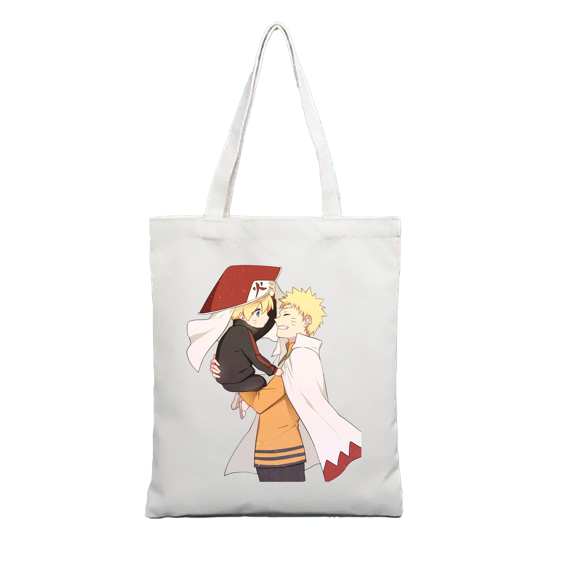 （画像用） NARUTO -ナルト- うずまき ナルト Uzumaki Naruto 縦型キャンバス生地手提げバッグ　トートバッグ
