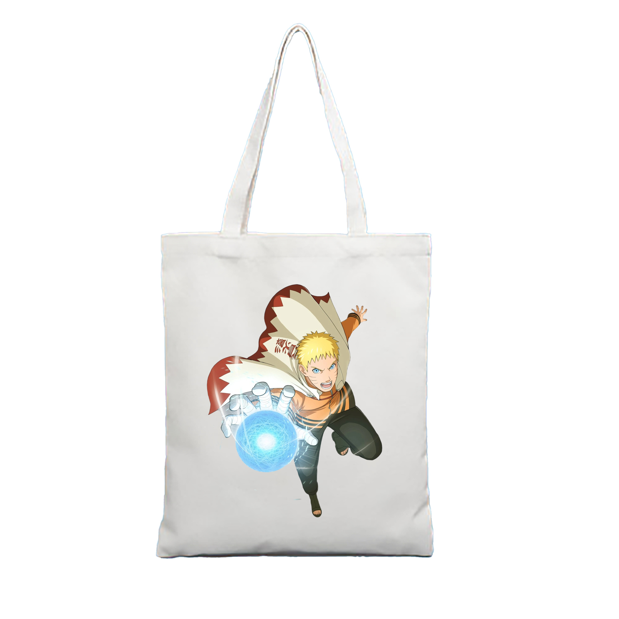 （画像用） NARUTO -ナルト- うずまき ナルト Uzumaki Naruto 縦型キャンバス生地手提げバッグ　トートバッグ