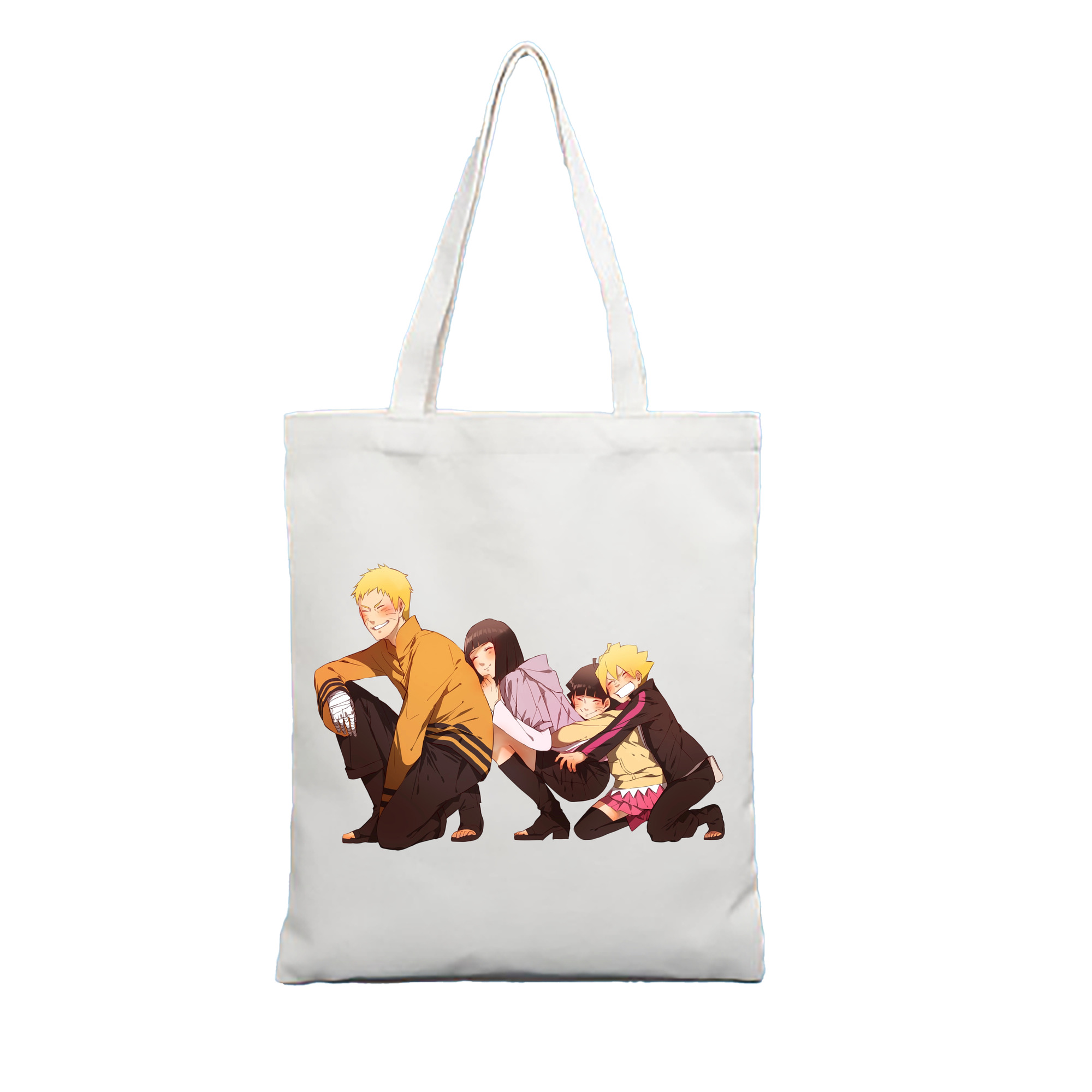 （画像用） NARUTO -ナルト- うずまき ナルト Uzumaki Naruto 縦型キャンバス生地手提げバッグ　トートバッグ