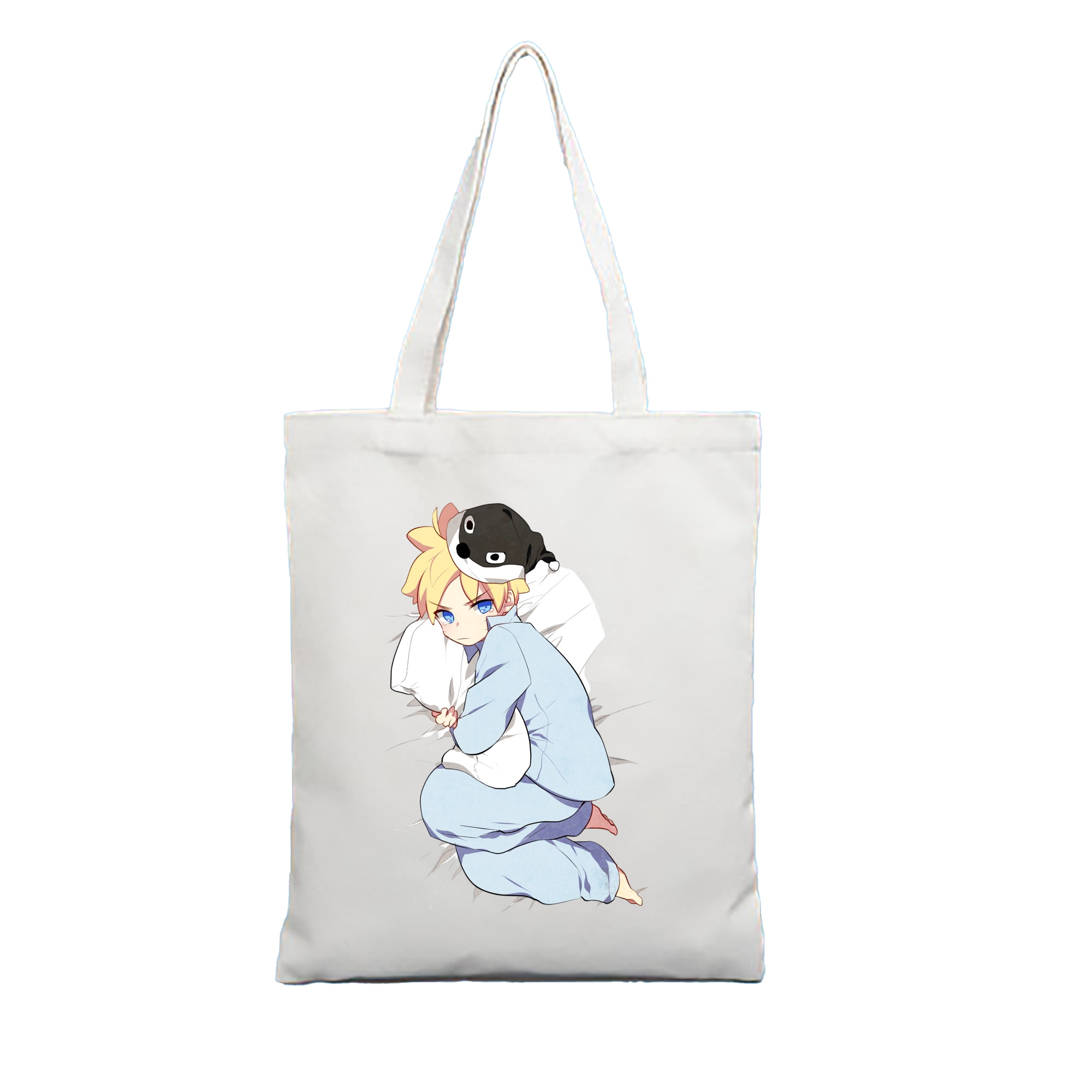 （画像用） NARUTO -ナルト- うずまき ナルト Uzumaki Naruto 縦型キャンバス生地手提げバッグ　トートバッグ