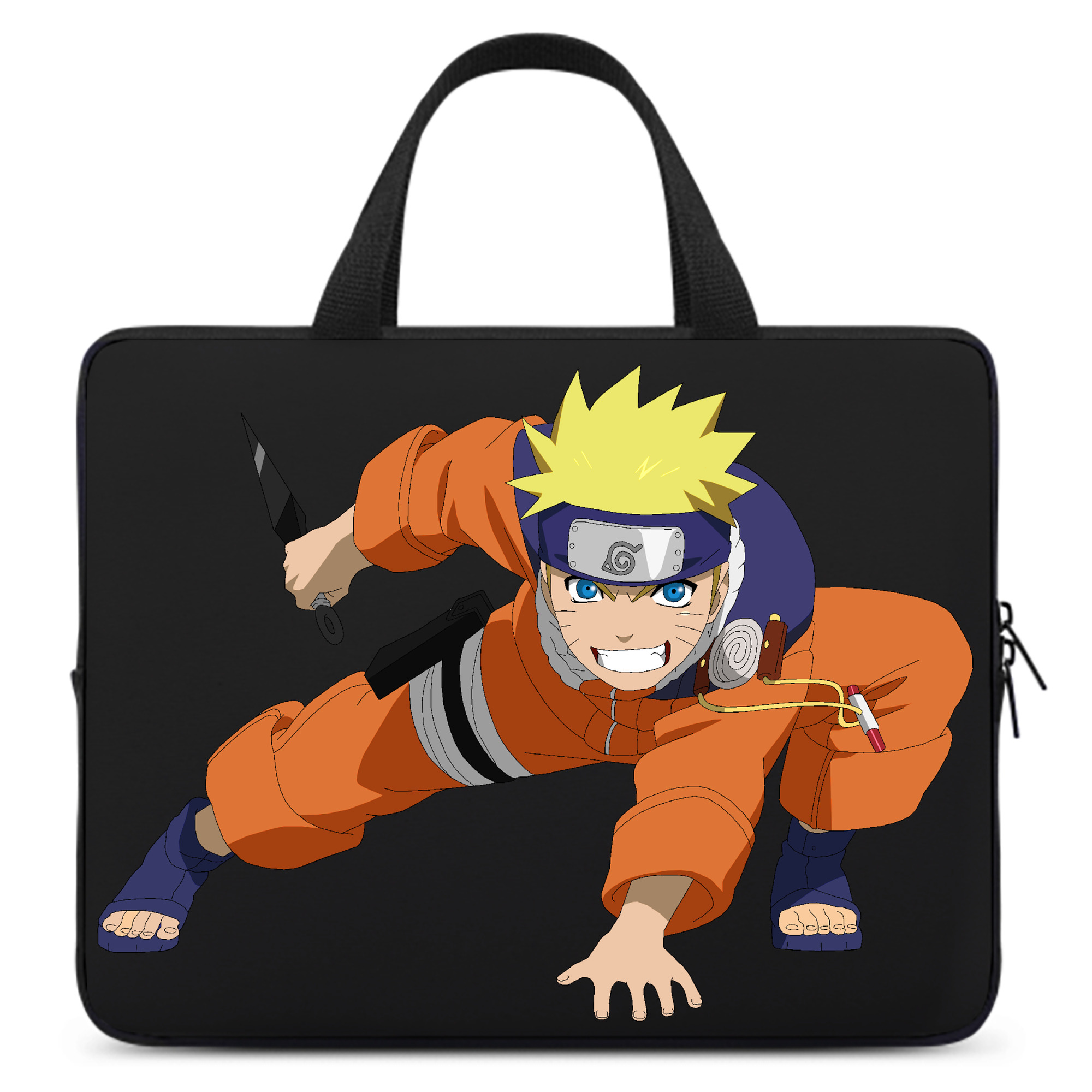 （画像用） NARUTO -ナルト- うずまき ナルト Uzumaki Naruto 手提げノートパソコンバッグ