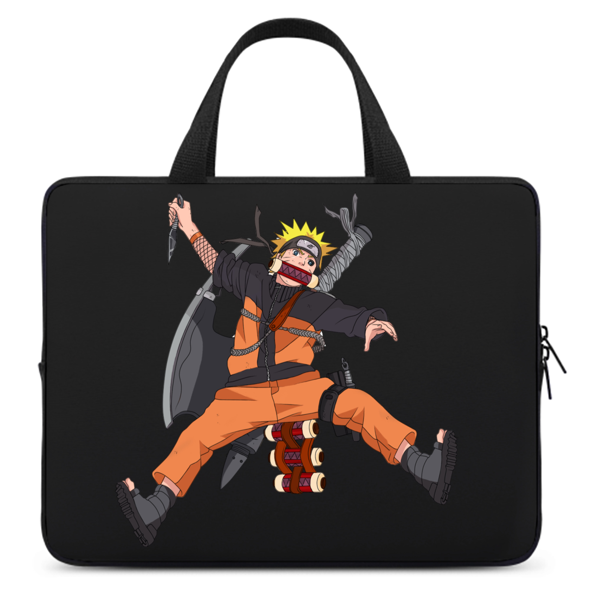 （画像用） NARUTO -ナルト- うずまき ナルト Uzumaki Naruto 手提げノートパソコンバッグ