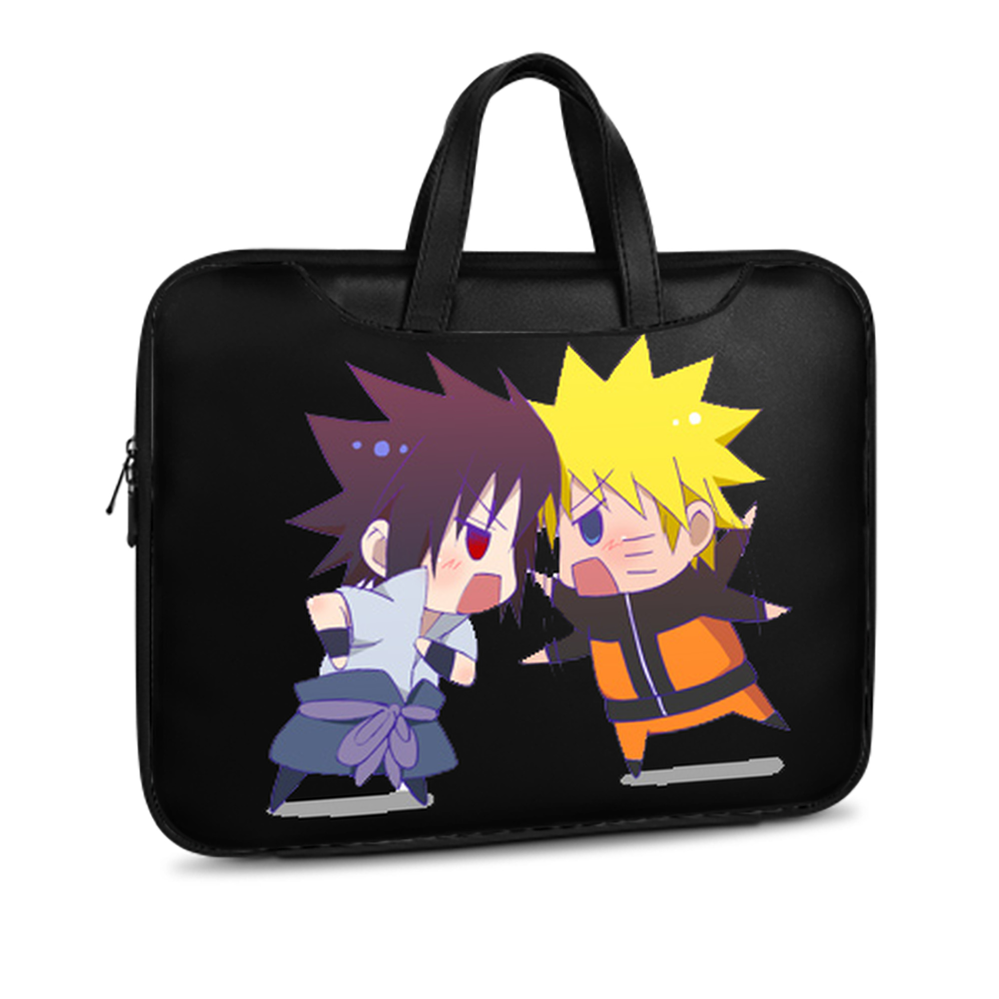 （画像用） NARUTO -ナルト- うずまき ナルト Uzumaki Naruto レザーラップトップバッグ　ノートパソコンケース