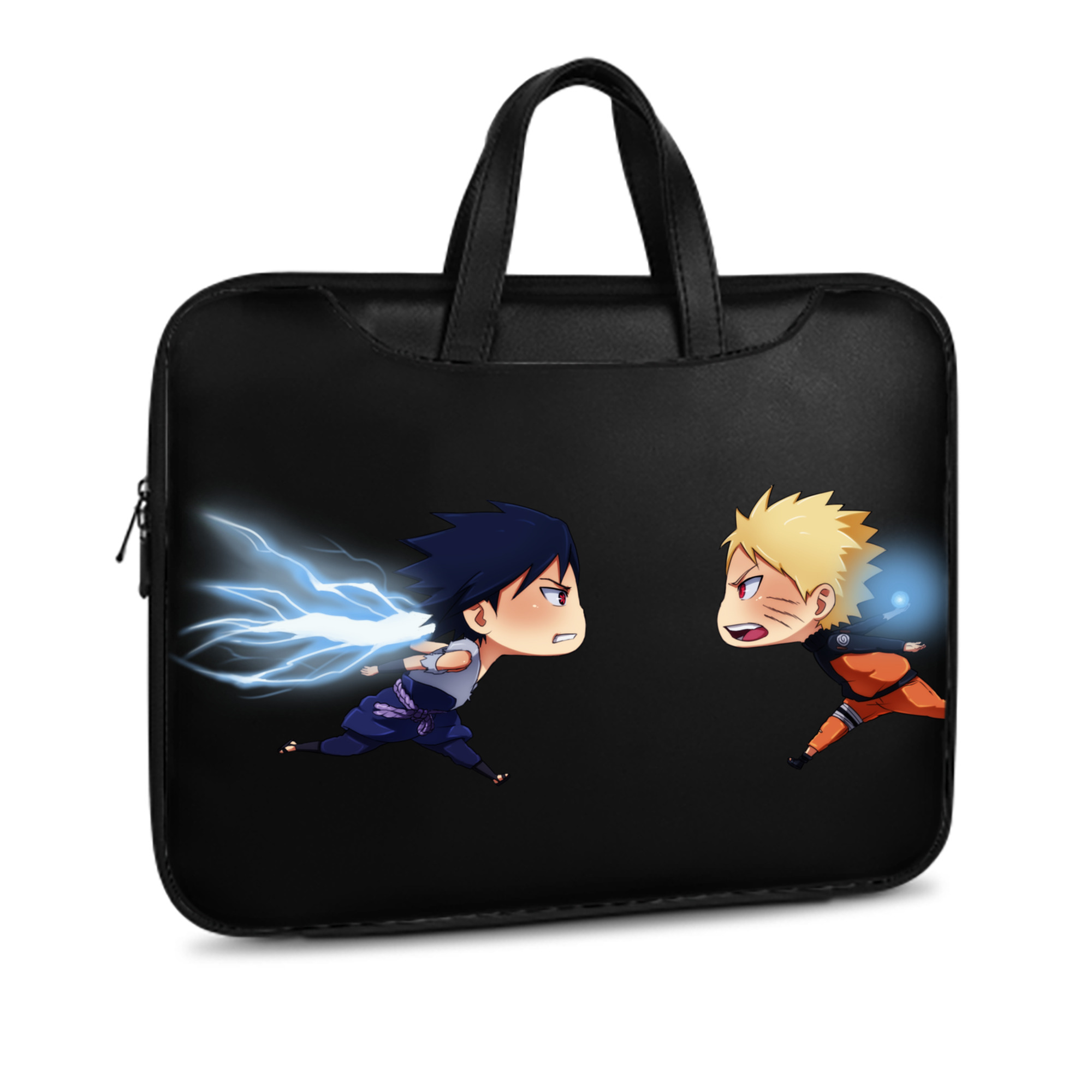 （画像用） NARUTO -ナルト- うずまき ナルト Uzumaki Naruto レザーラップトップバッグ　ノートパソコンケース