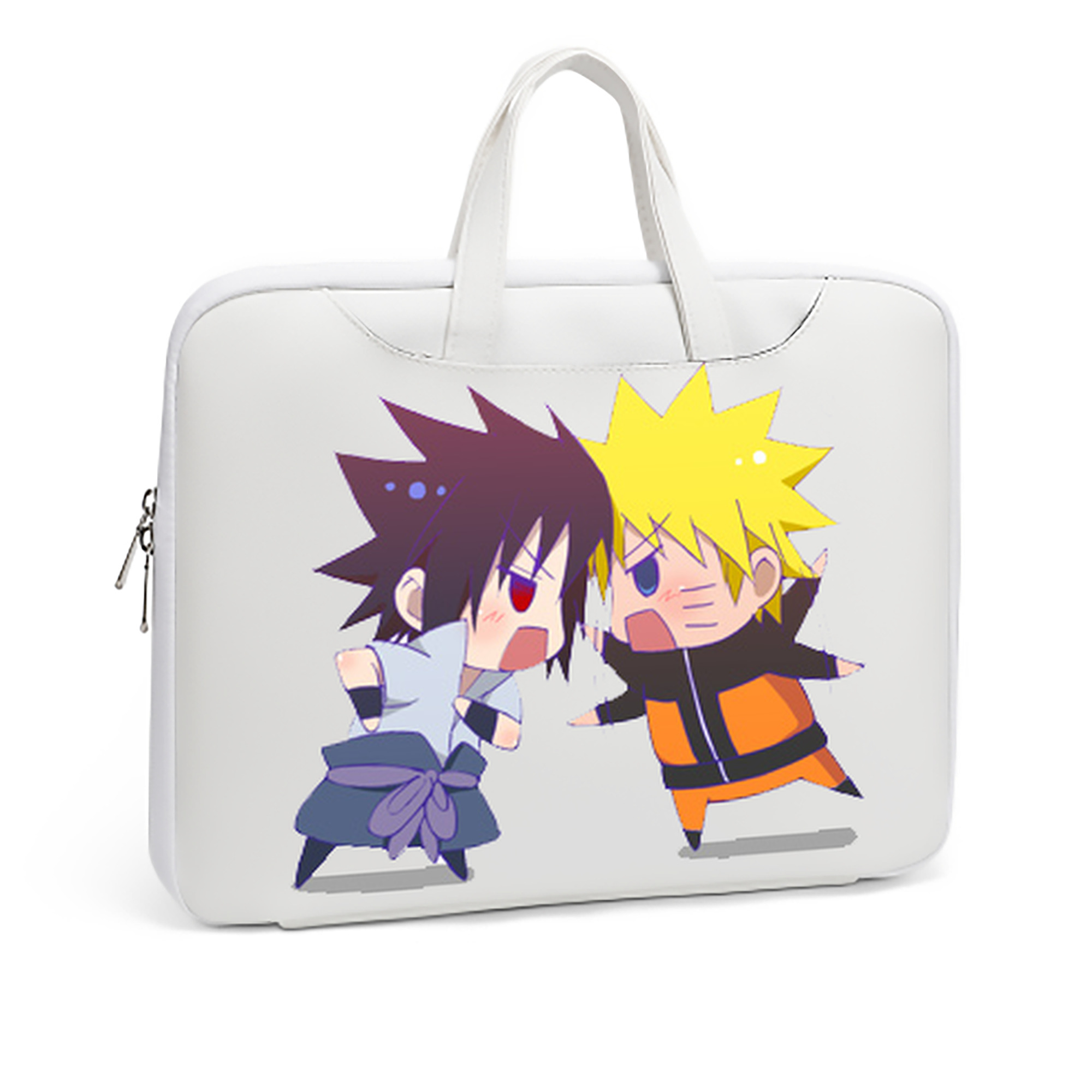 （画像用） NARUTO -ナルト- うずまき ナルト Uzumaki Naruto レザーラップトップバッグ　ノートパソコンケース