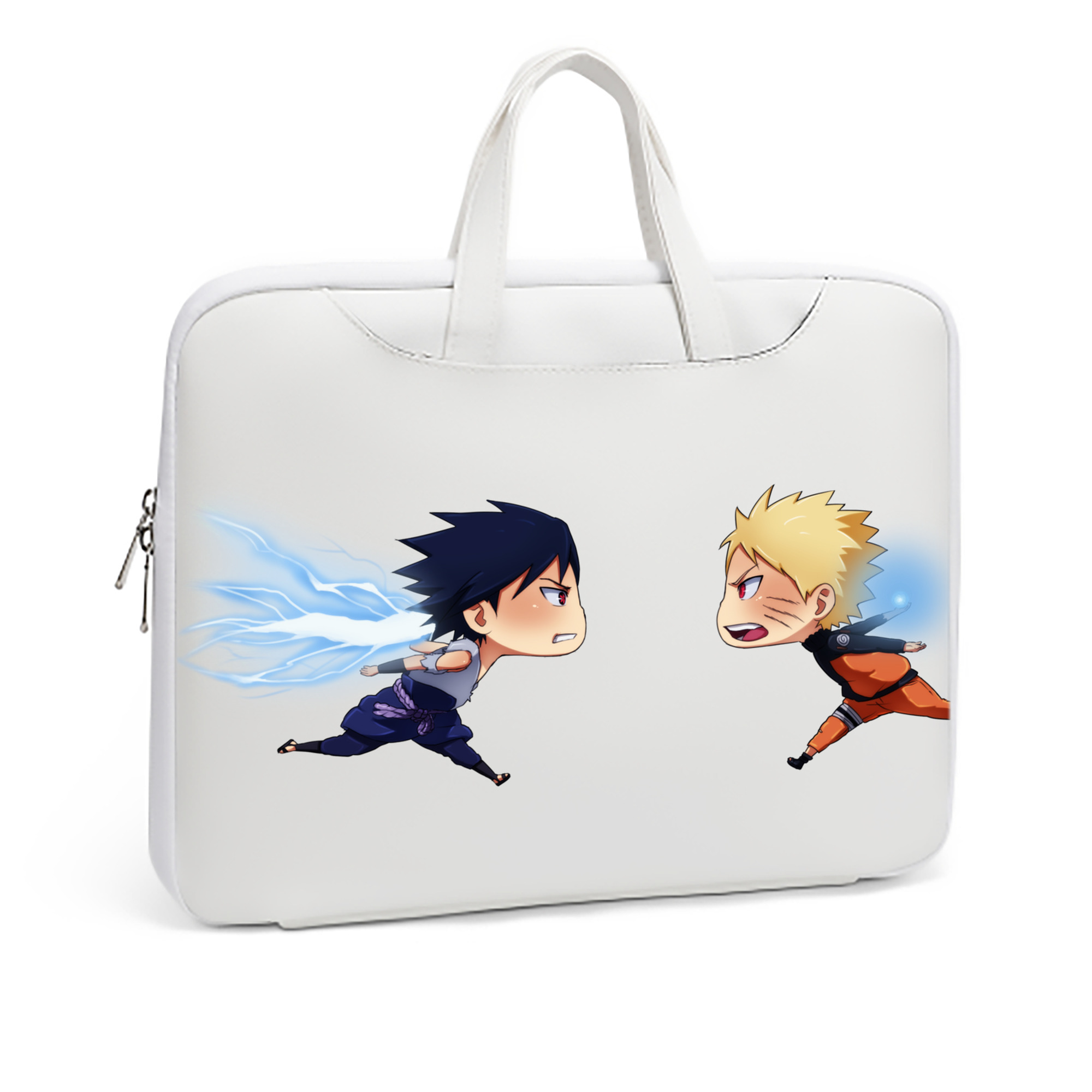 （画像用） NARUTO -ナルト- うずまき ナルト Uzumaki Naruto レザーラップトップバッグ　ノートパソコンケース