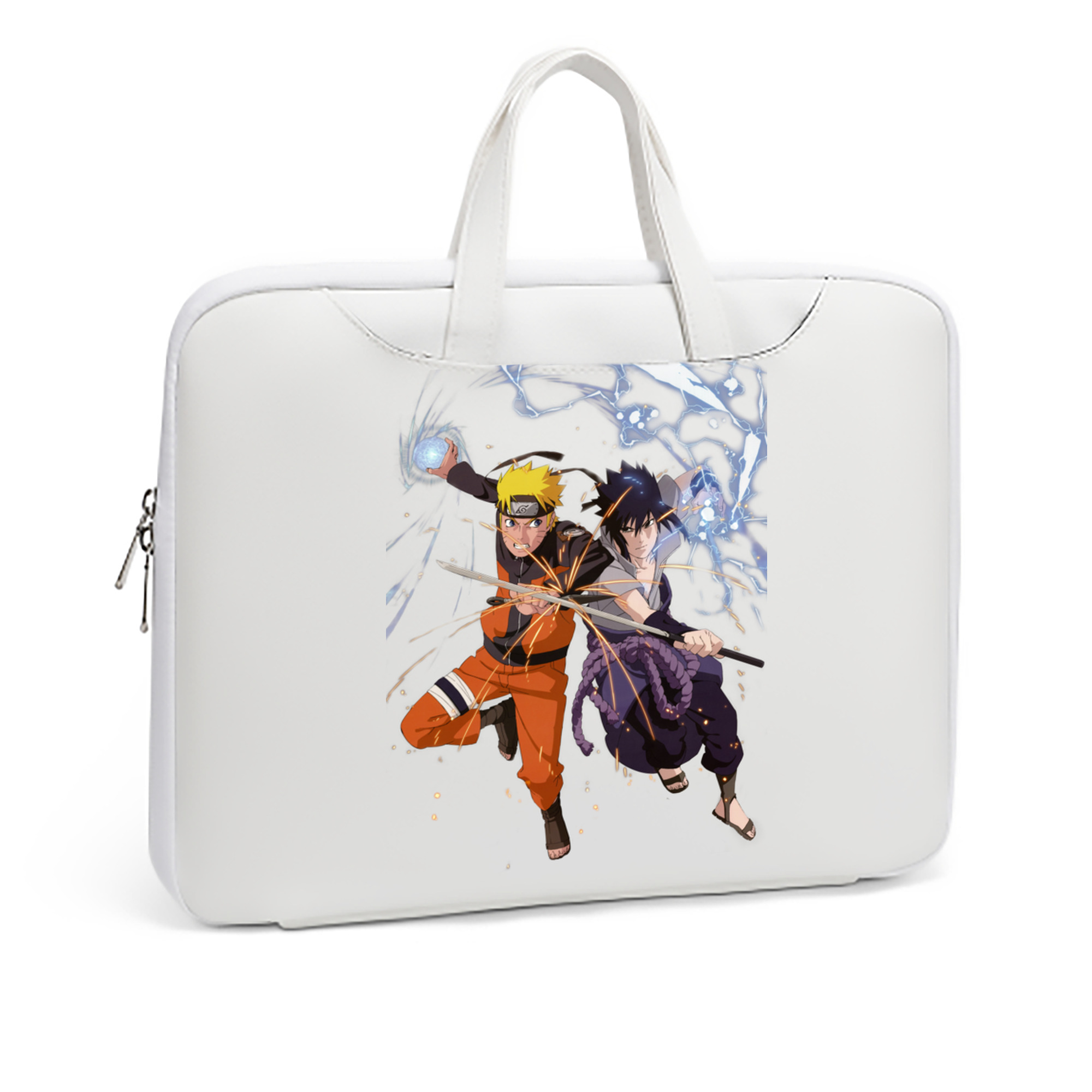 （画像用） NARUTO -ナルト- うずまき ナルト Uzumaki Naruto レザーラップトップバッグ　ノートパソコンケース