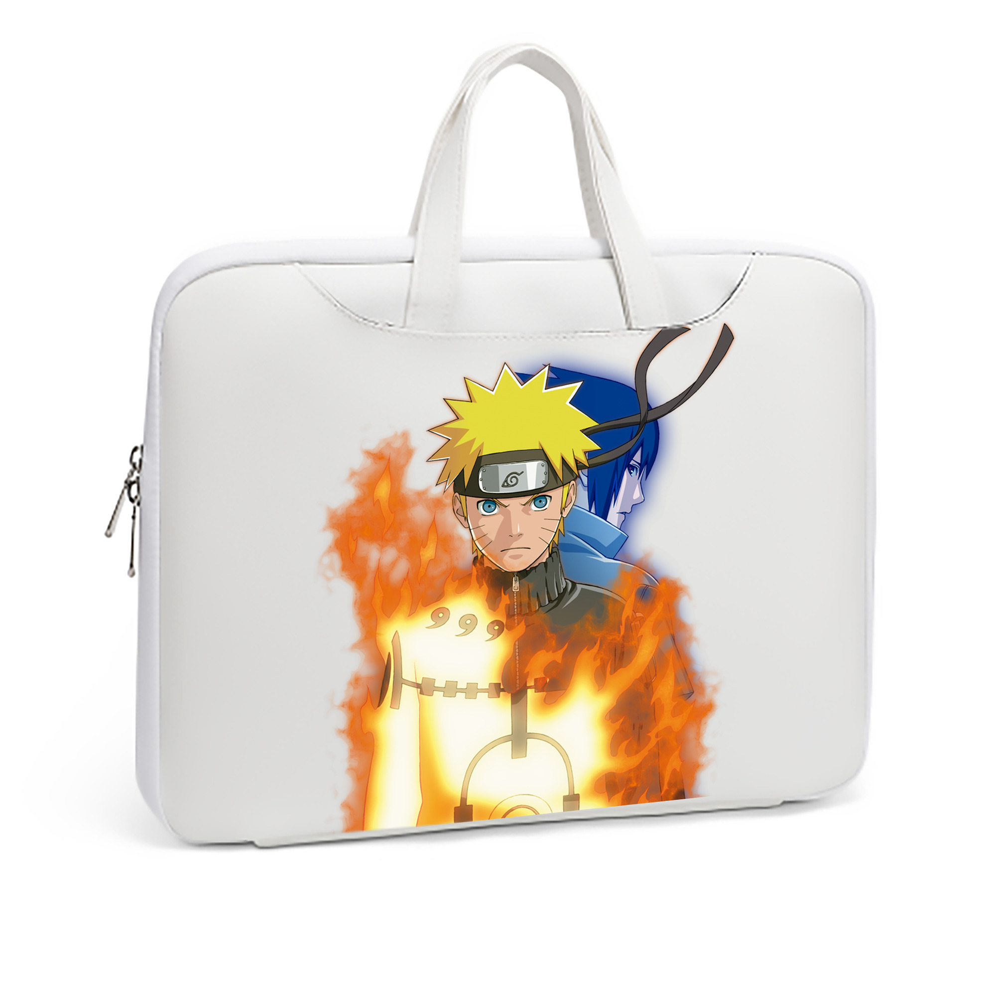 （画像用） NARUTO -ナルト- うずまき ナルト Uzumaki Naruto レザーラップトップバッグ　ノートパソコンケース