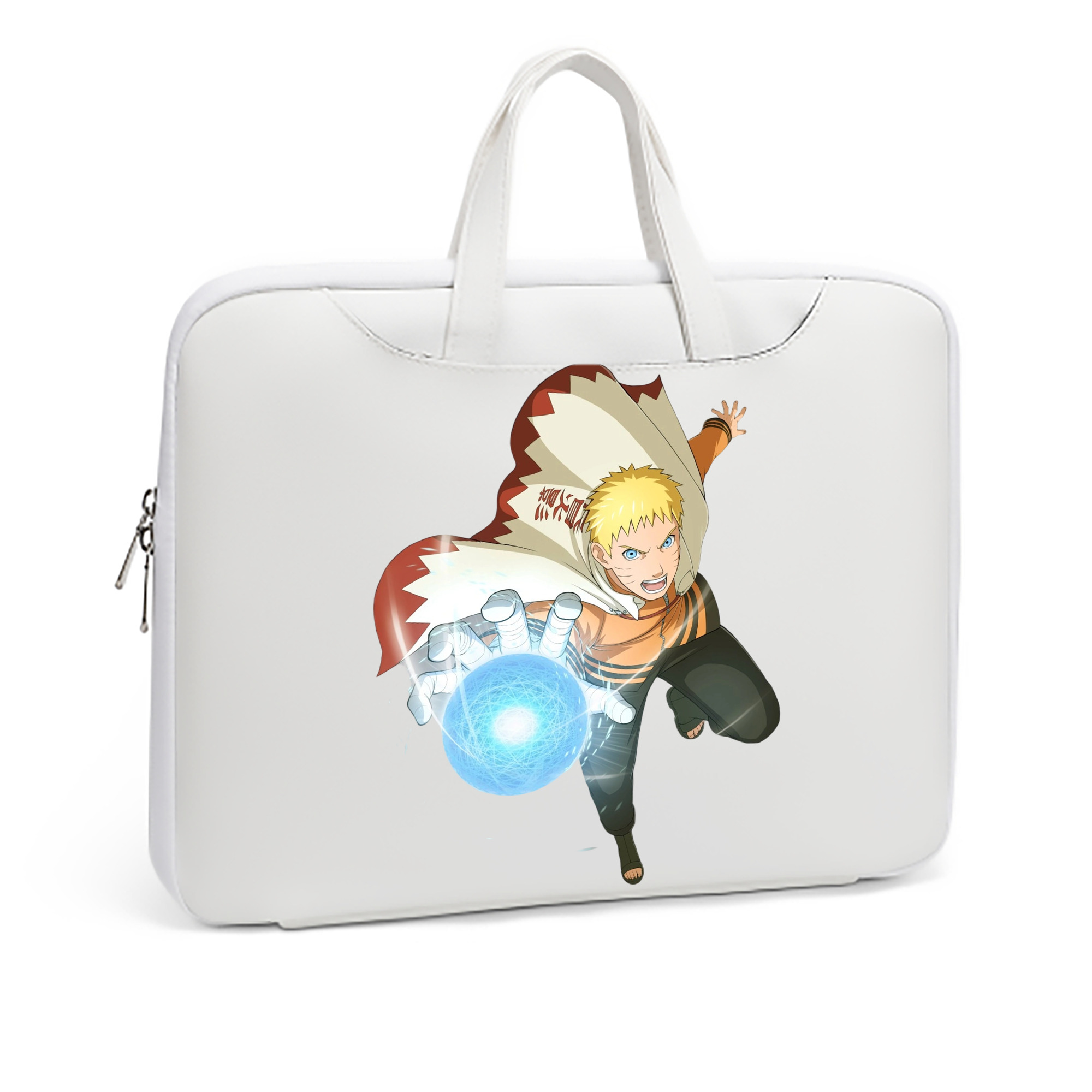 （画像用） NARUTO -ナルト- うずまき ナルト Uzumaki Naruto レザーラップトップバッグ　ノートパソコンケース