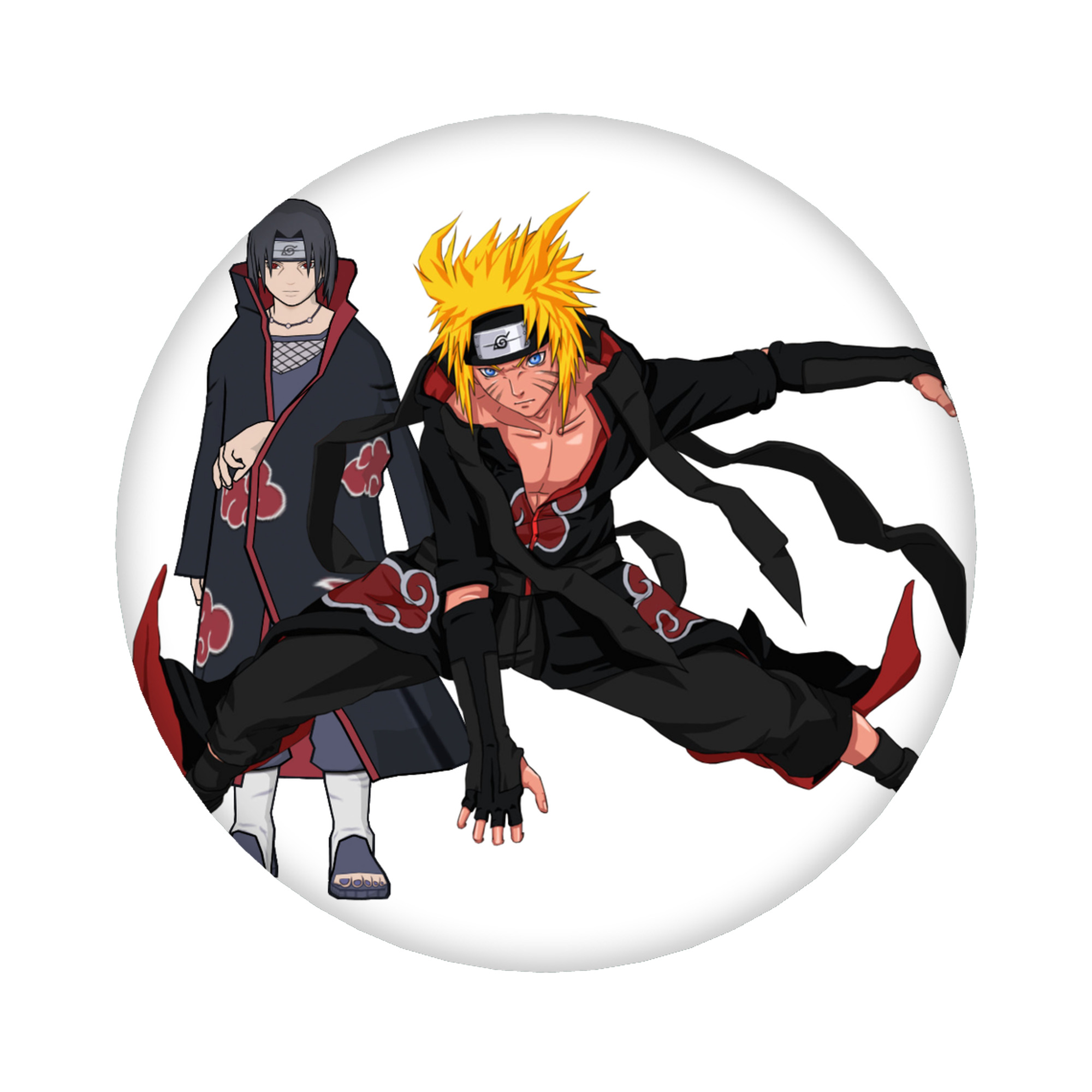 （画像用） NARUTO -ナルト- うずまき ナルト Uzumaki Naruto 6cm 缶バッジ 複数セット