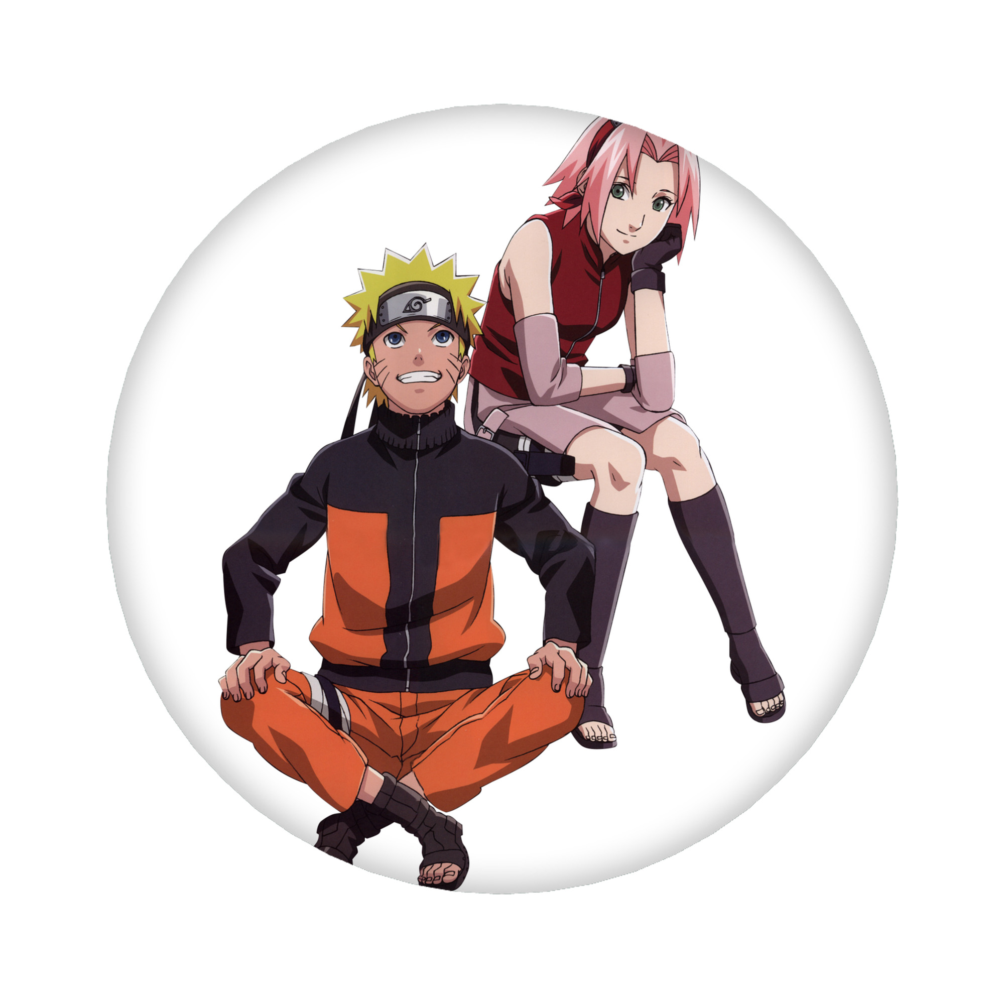 （画像用） NARUTO -ナルト- うずまき ナルト Uzumaki Naruto 6cm 缶バッジ 複数セット