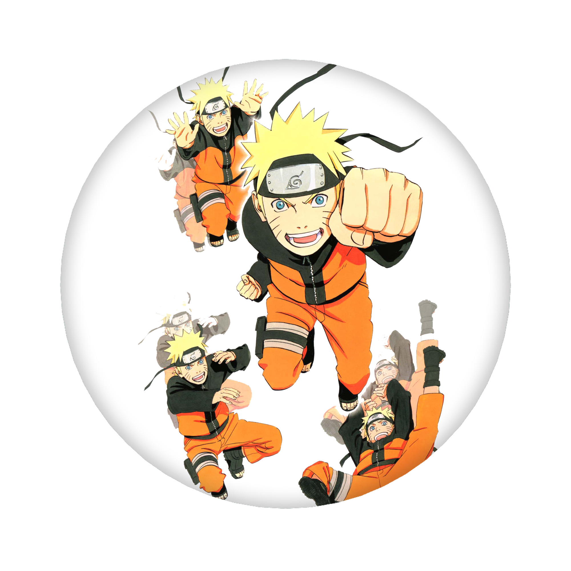 （画像用） NARUTO -ナルト- うずまき ナルト Uzumaki Naruto 6cm 缶バッジ 複数セット
