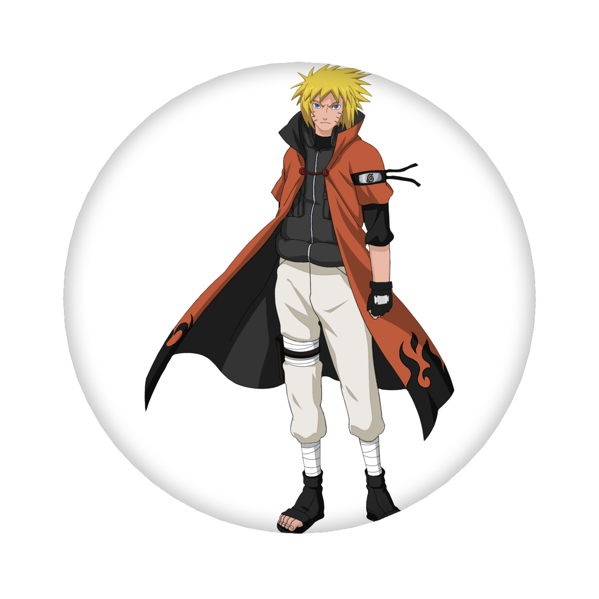 （画像用） NARUTO -ナルト- うずまき ナルト Uzumaki Naruto 6cm 缶バッジ 複数セット