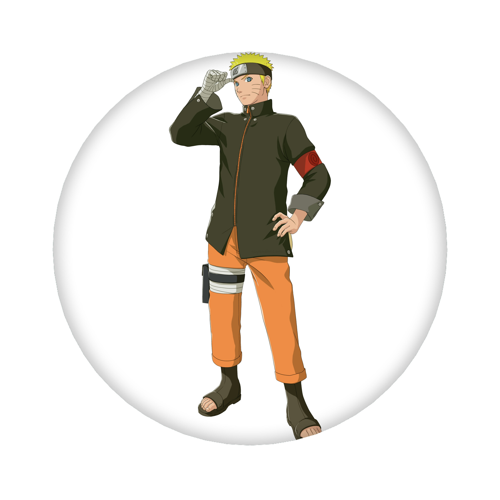 （画像用） NARUTO -ナルト- うずまき ナルト Uzumaki Naruto 6cm 缶バッジ 複数セット
