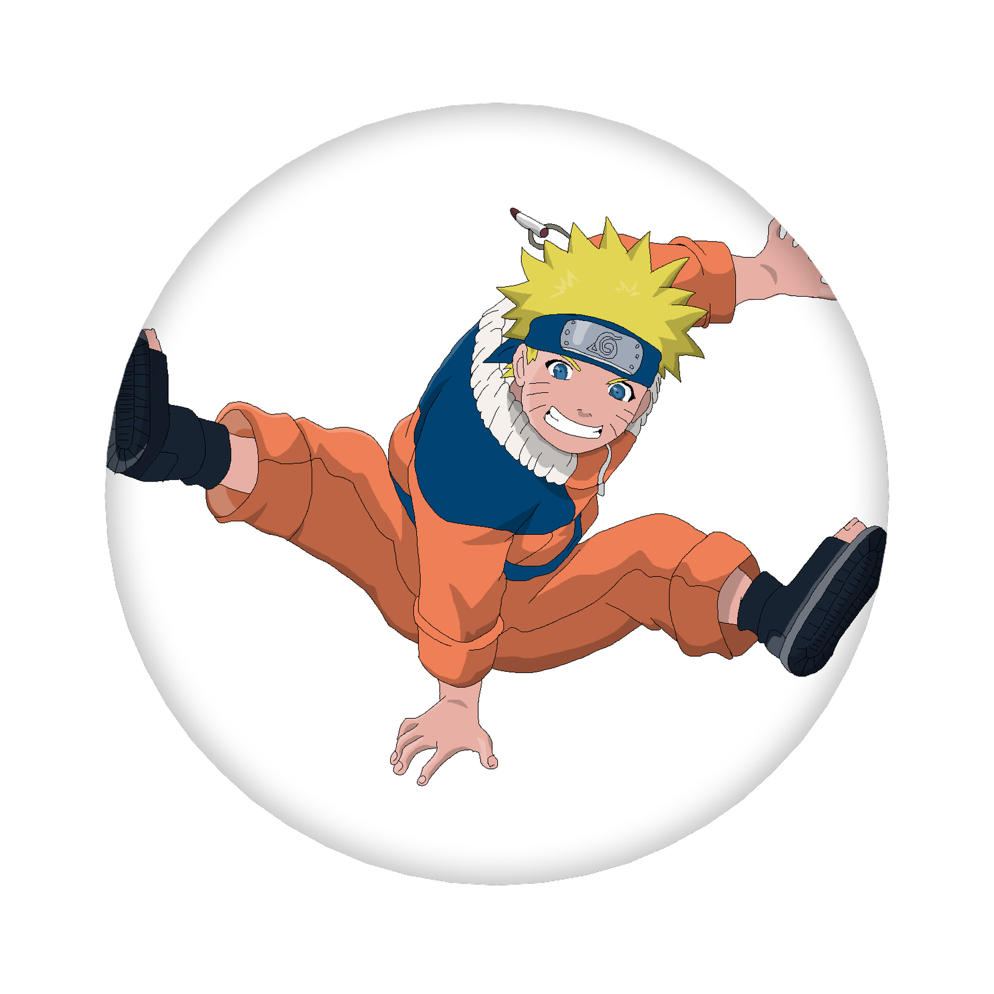 （画像用） NARUTO -ナルト- うずまき ナルト Uzumaki Naruto 6cm 缶バッジ 複数セット