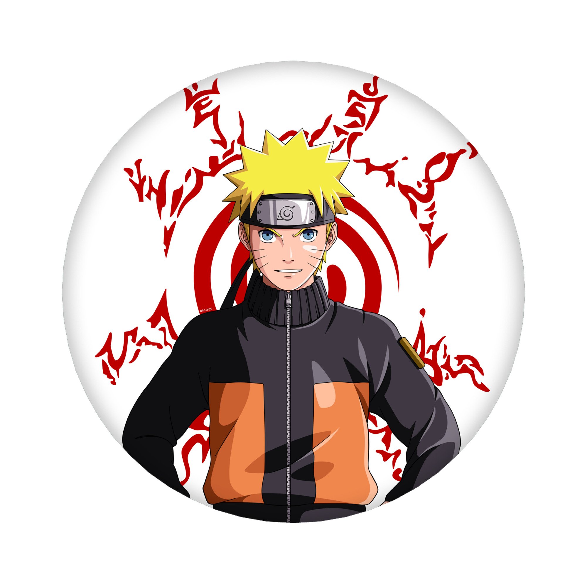 （画像用） NARUTO -ナルト- うずまき ナルト Uzumaki Naruto 6cm 缶バッジ 複数セット