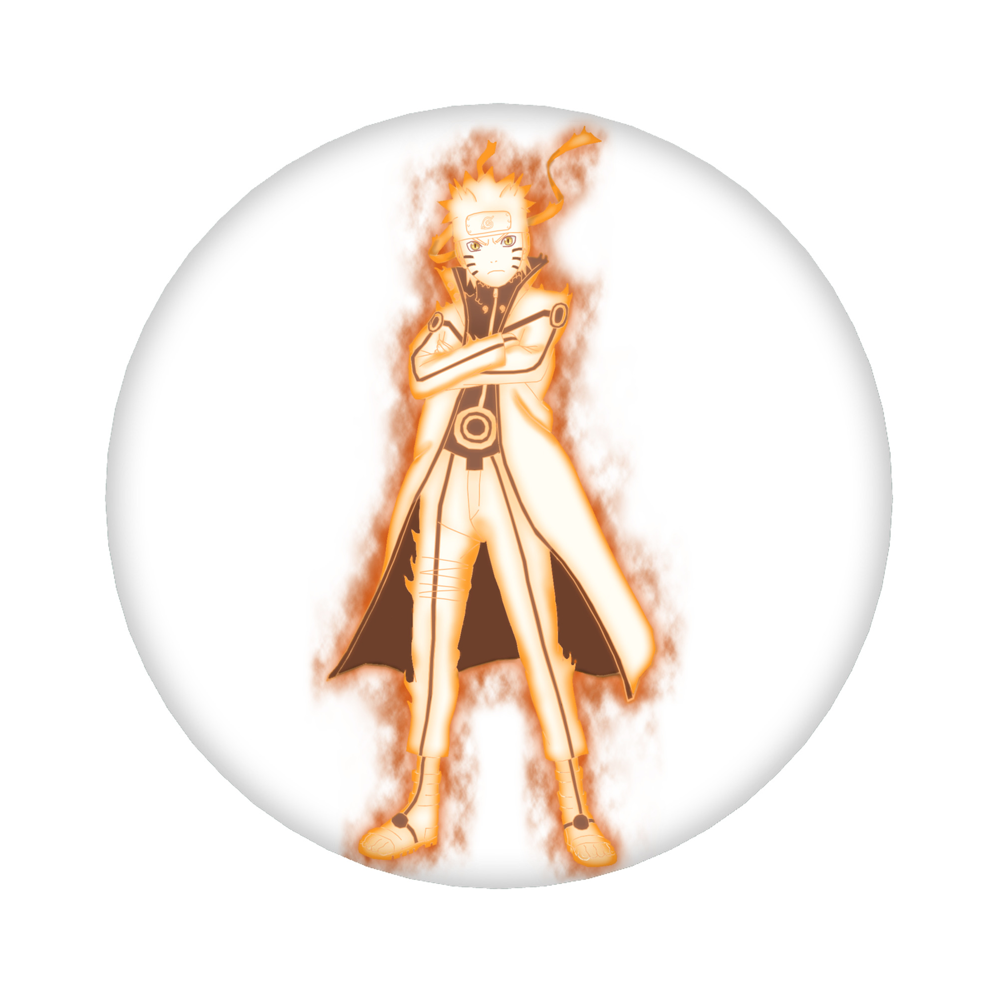 （画像用） NARUTO -ナルト- うずまき ナルト Uzumaki Naruto 6cm 缶バッジ 複数セット