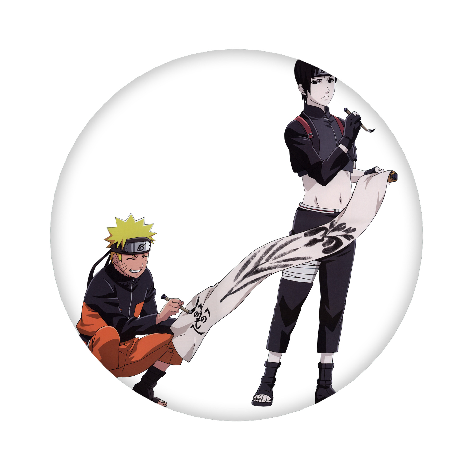 （画像用） NARUTO -ナルト- うずまき ナルト Uzumaki Naruto 6cm 缶バッジ 複数セット