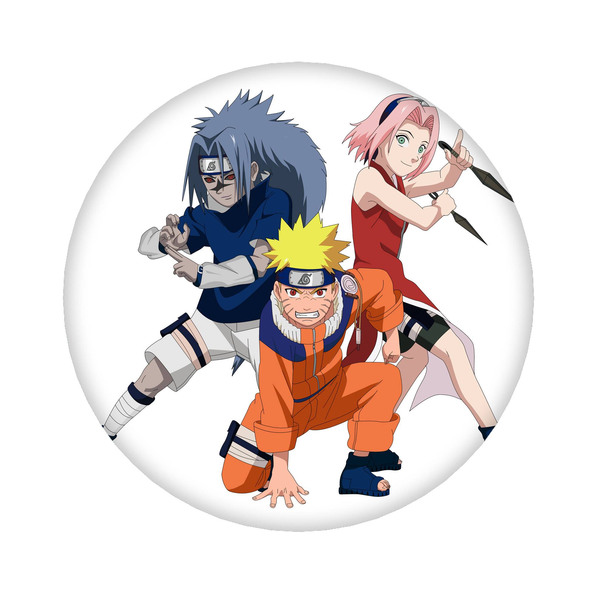 （画像用） NARUTO -ナルト- うずまき ナルト Uzumaki Naruto 6cm 缶バッジ 複数セット