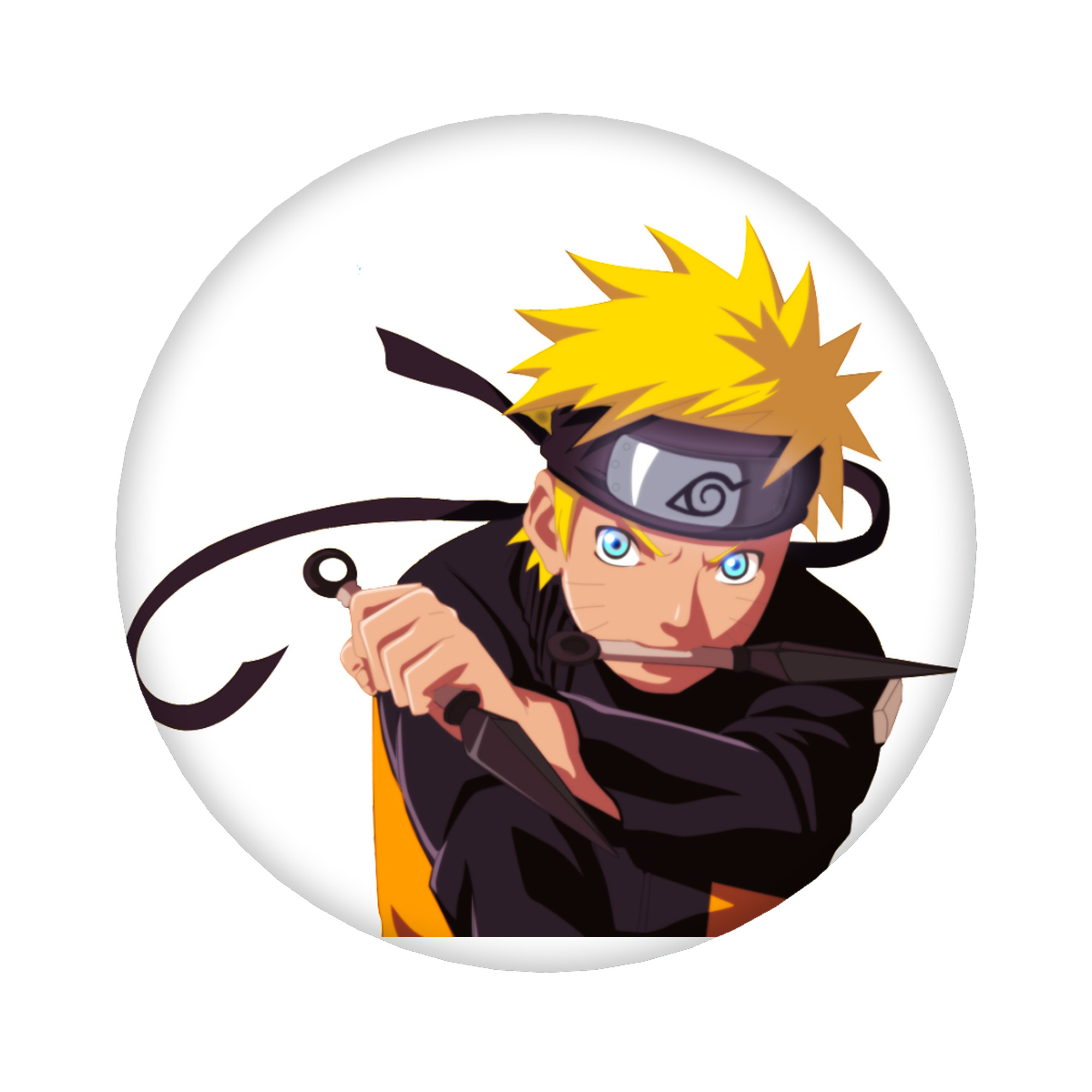 （画像用） NARUTO -ナルト- うずまき ナルト Uzumaki Naruto 6cm 缶バッジ 複数セット