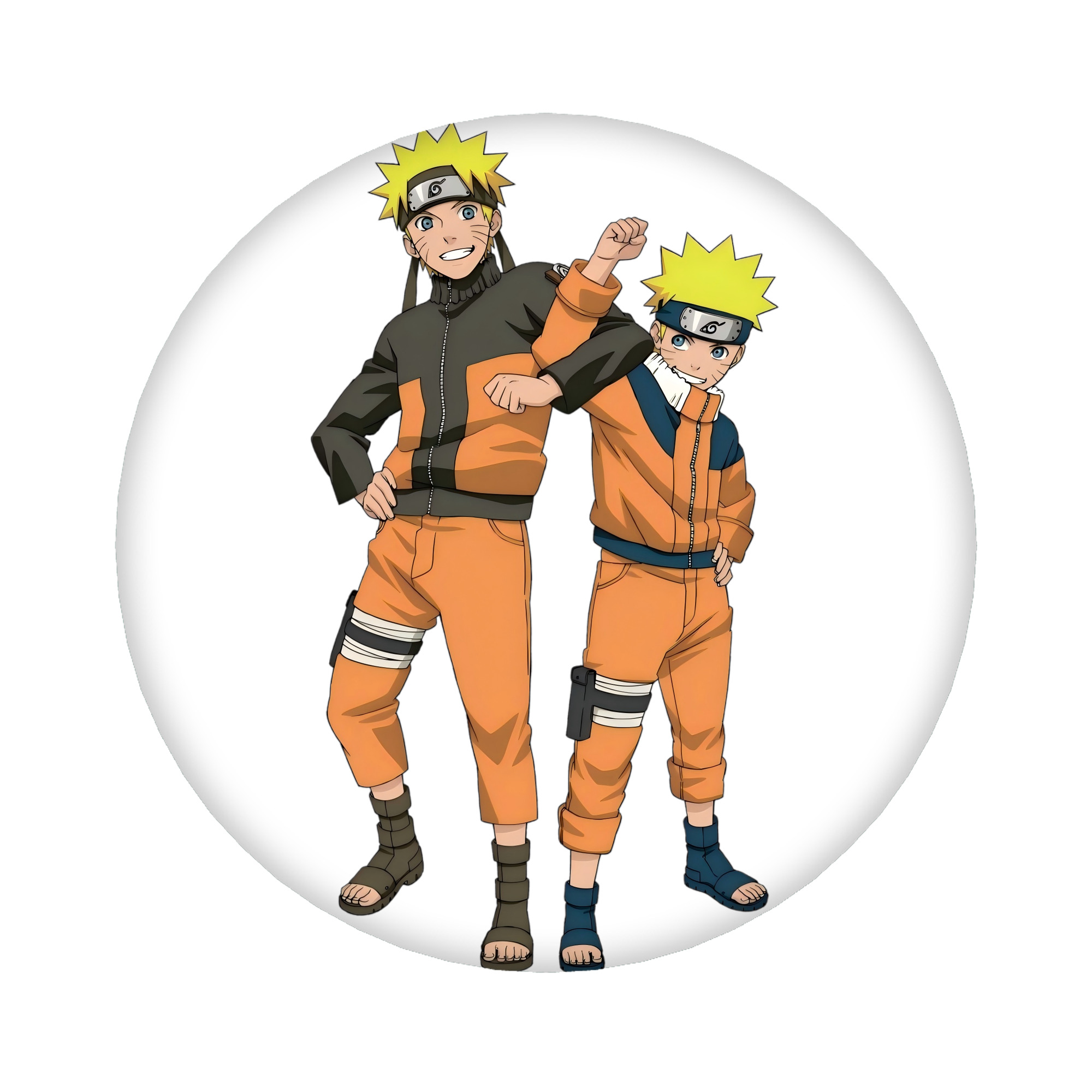 （画像用） NARUTO -ナルト- うずまき ナルト Uzumaki Naruto 6cm 缶バッジ 複数セット