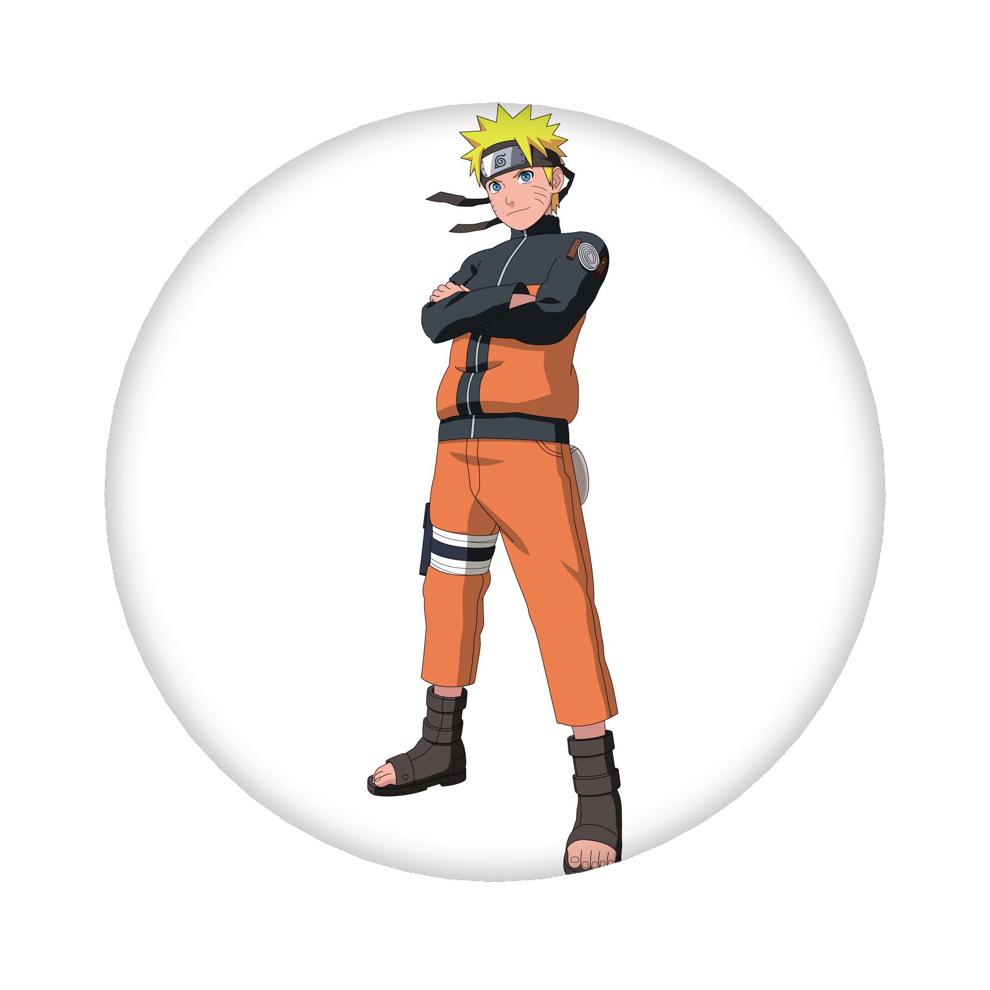 （画像用） NARUTO -ナルト- うずまき ナルト Uzumaki Naruto 6cm 缶バッジ 複数セット