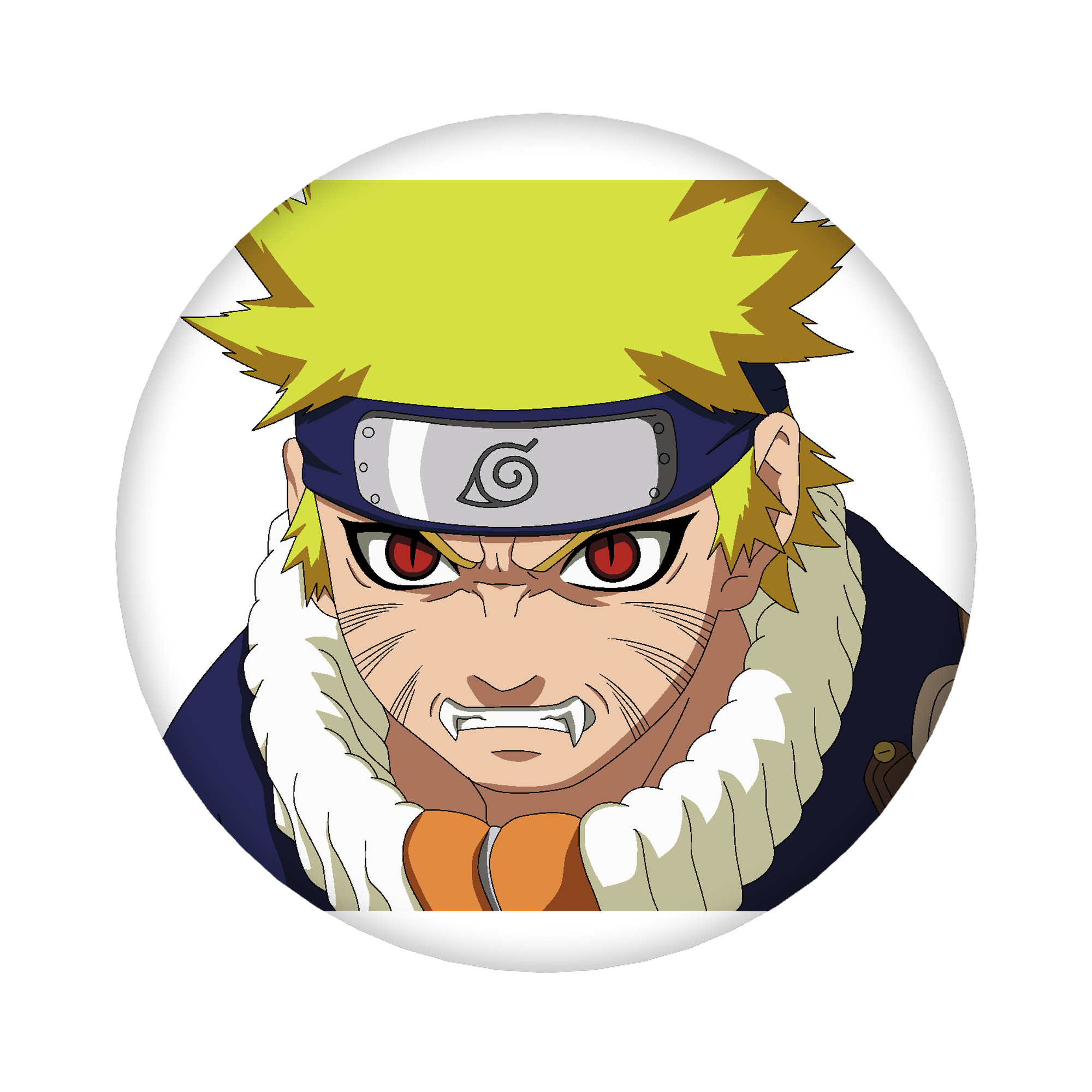 （画像用） NARUTO -ナルト- うずまき ナルト Uzumaki Naruto 6cm 缶バッジ 複数セット