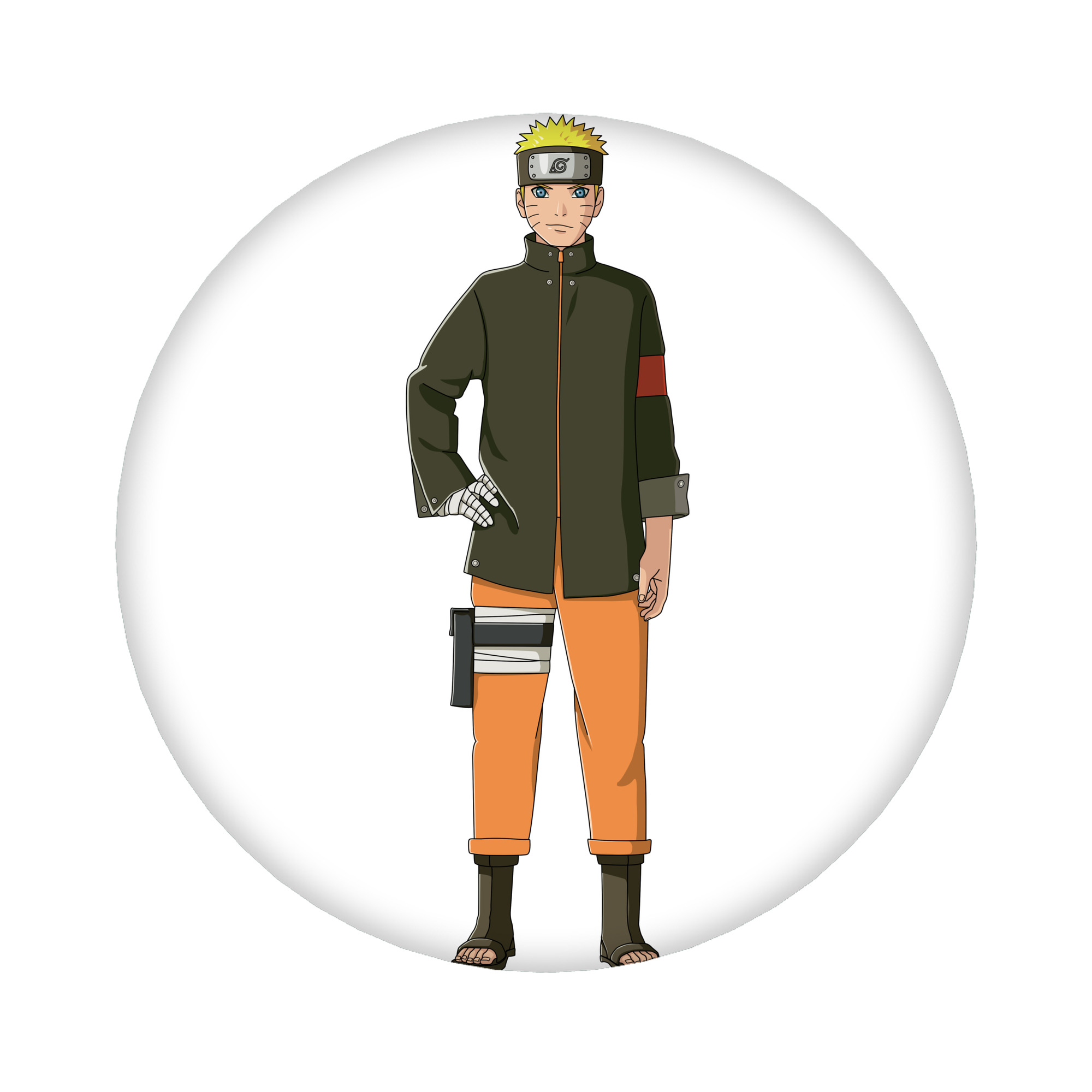 （画像用） NARUTO -ナルト- うずまき ナルト Uzumaki Naruto 6cm 缶バッジ 複数セット