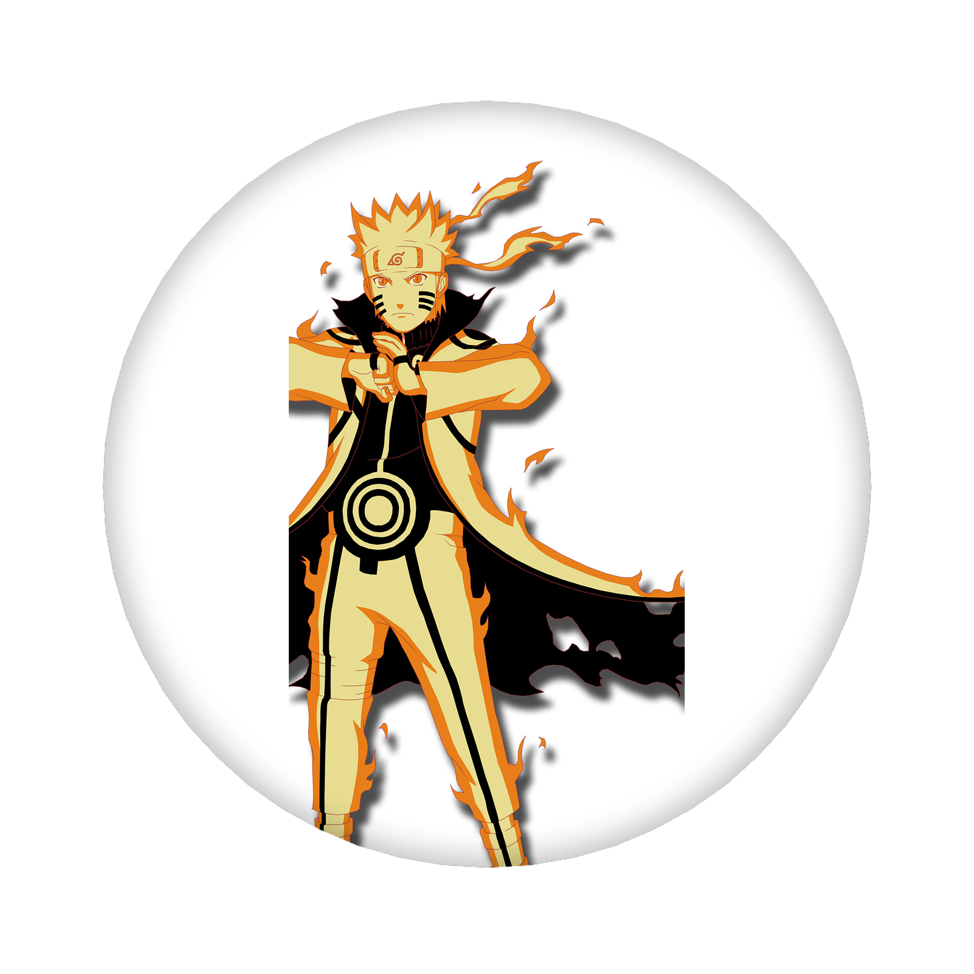 （画像用） NARUTO -ナルト- うずまき ナルト Uzumaki Naruto 6cm 缶バッジ 複数セット