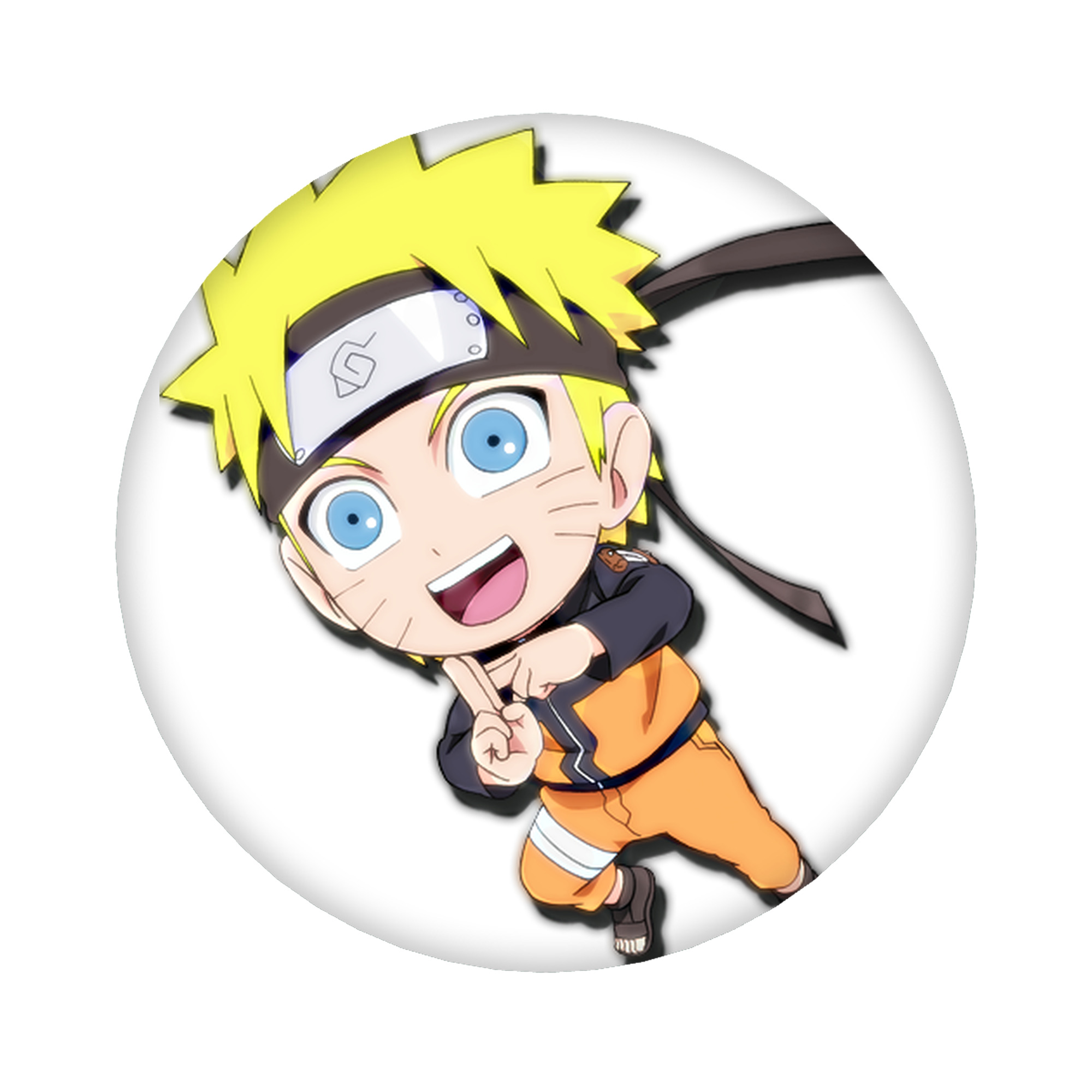 （画像用） NARUTO -ナルト- うずまき ナルト Uzumaki Naruto 6cm 缶バッジ 複数セット