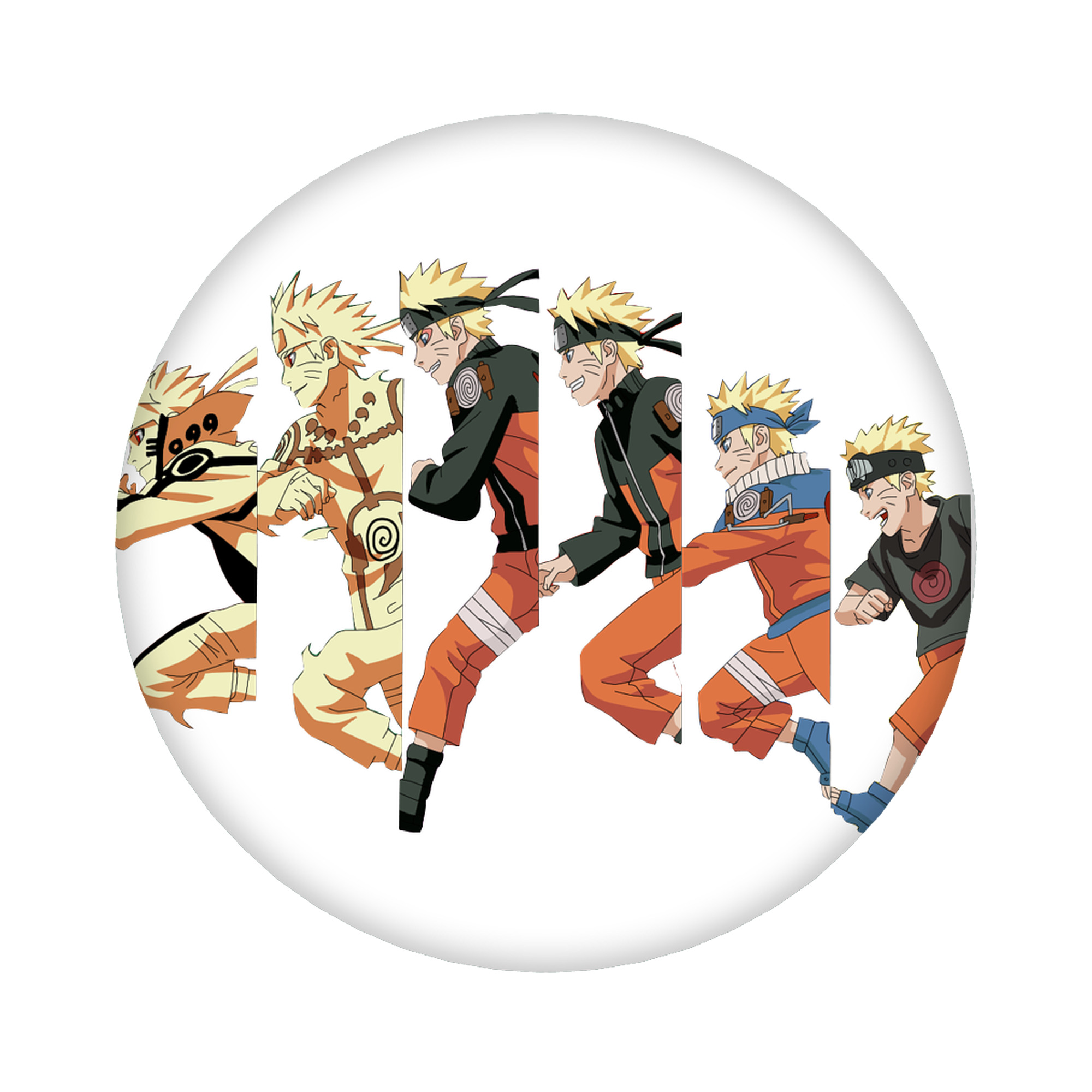 （画像用） NARUTO -ナルト- うずまき ナルト Uzumaki Naruto 6cm 缶バッジ 複数セット